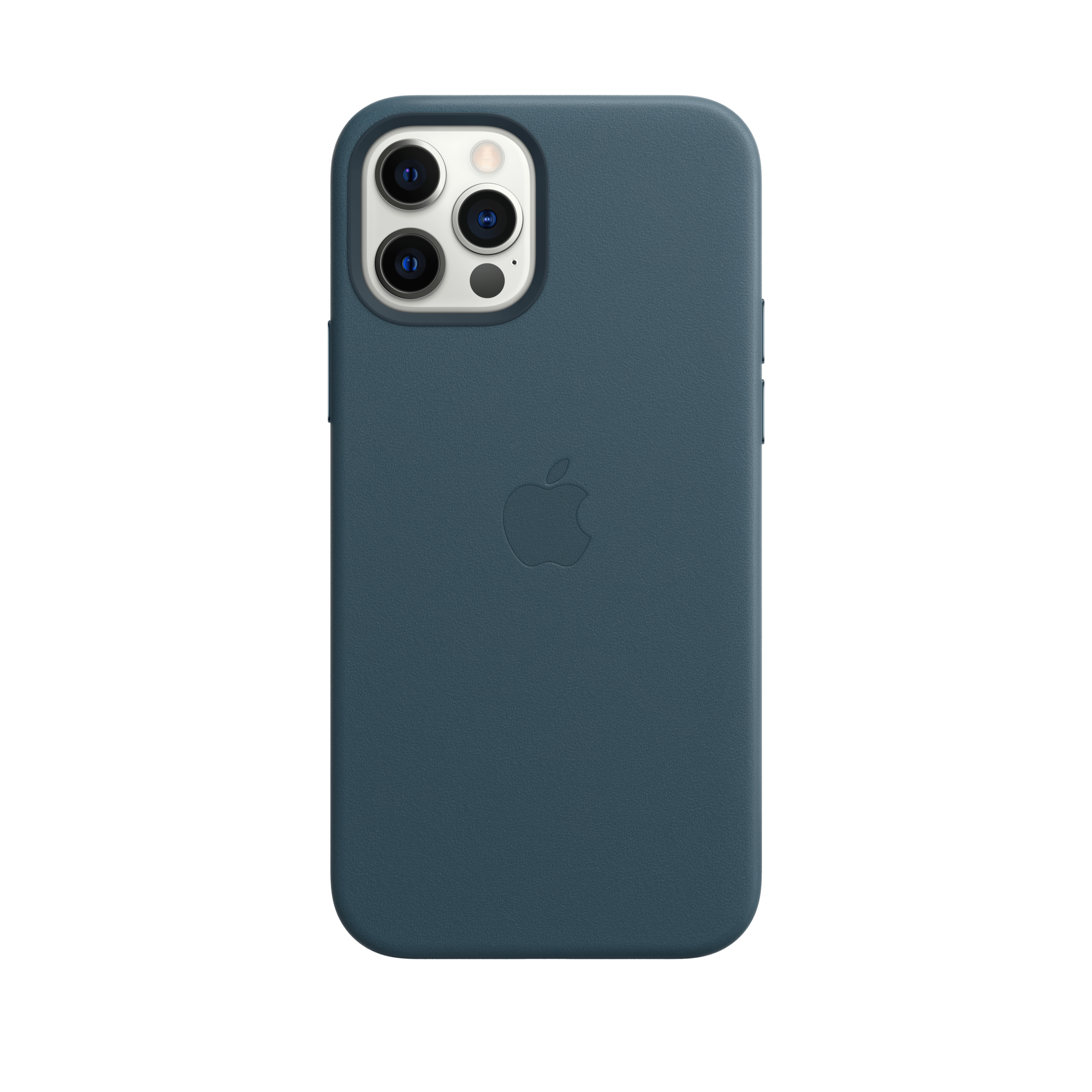 iPhone 12 & 12 Pro Leather Case with MagSafe — Baltic Blue
