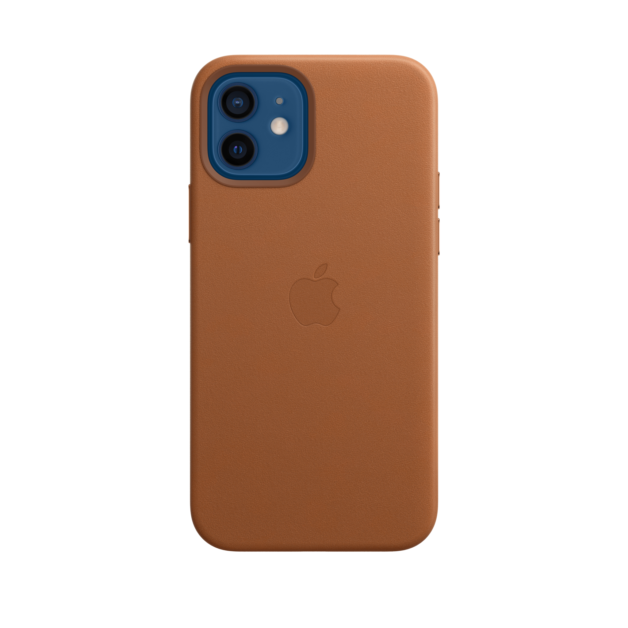 iPhone 12 & 12 Pro Leather Case with MagSafe — Saddle Brown
