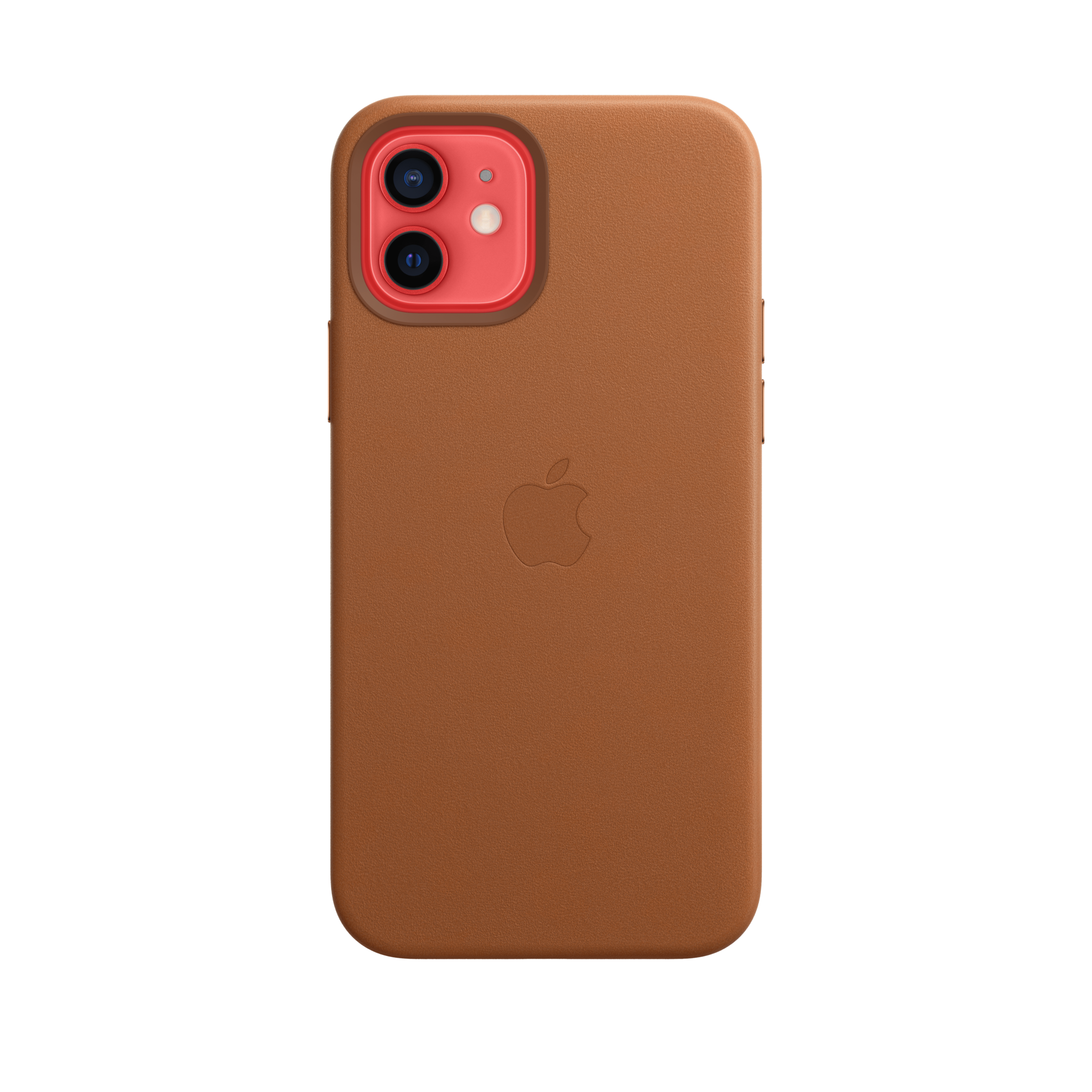 iPhone 12 & 12 Pro Leather Case with MagSafe — Saddle Brown