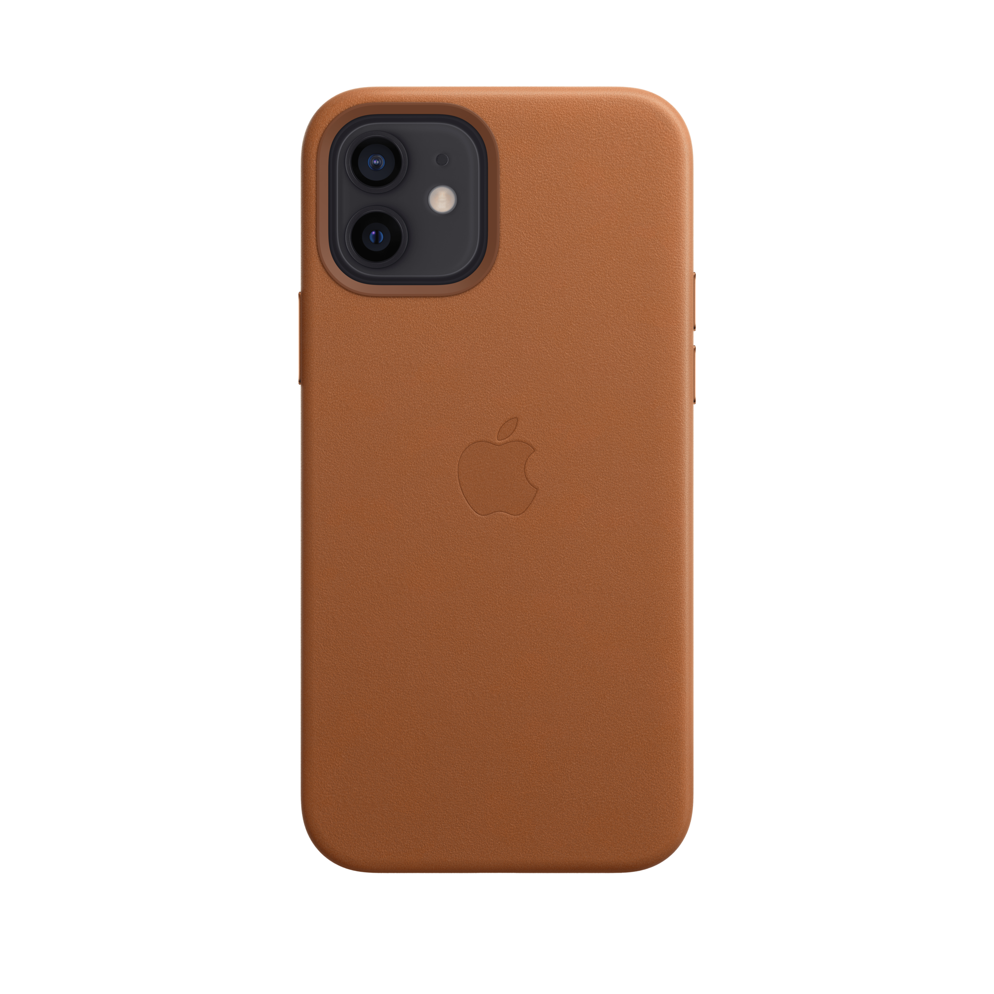 iPhone 12 & 12 Pro Leather Case with MagSafe — Saddle Brown