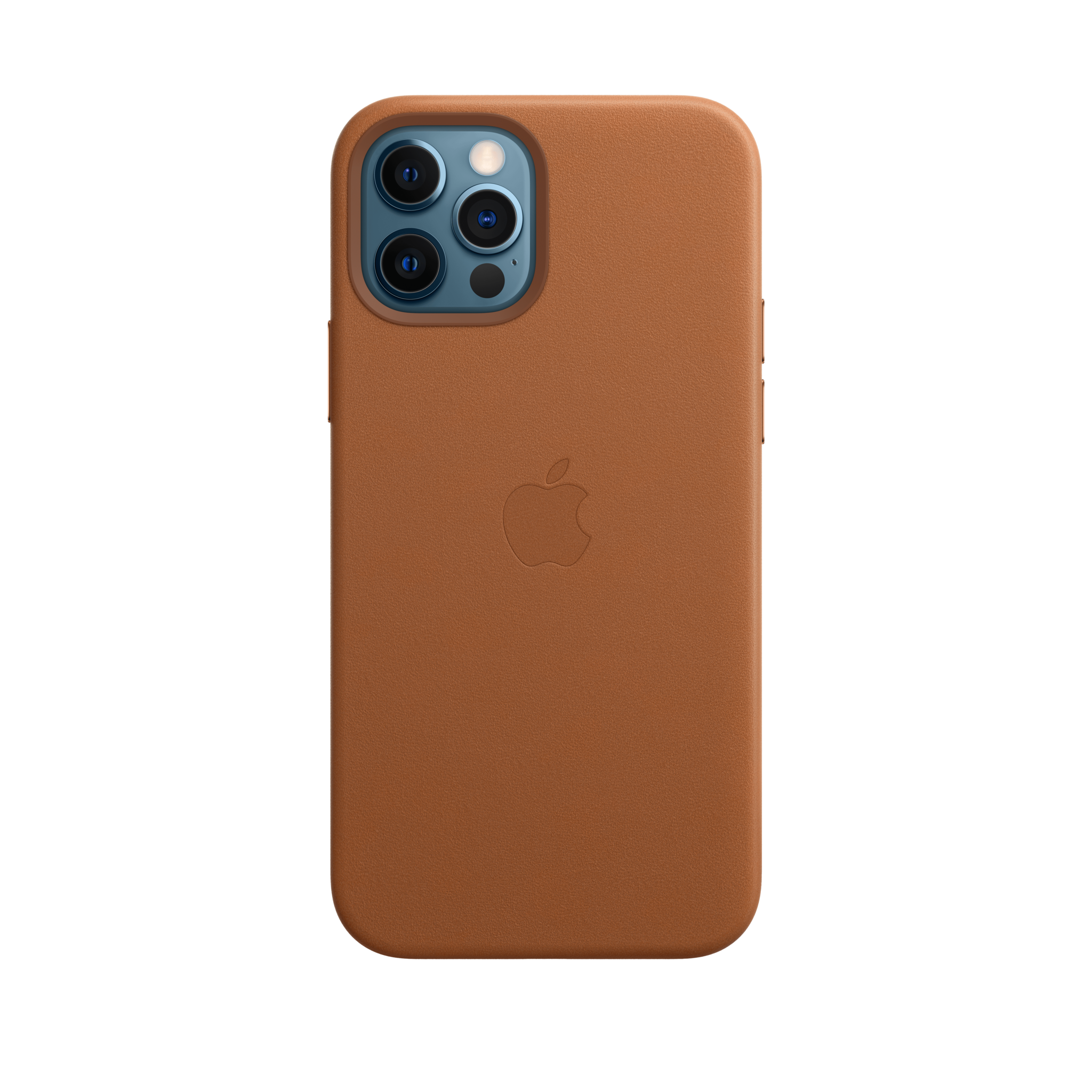 iPhone 12 & 12 Pro Leather Case with MagSafe — Saddle Brown