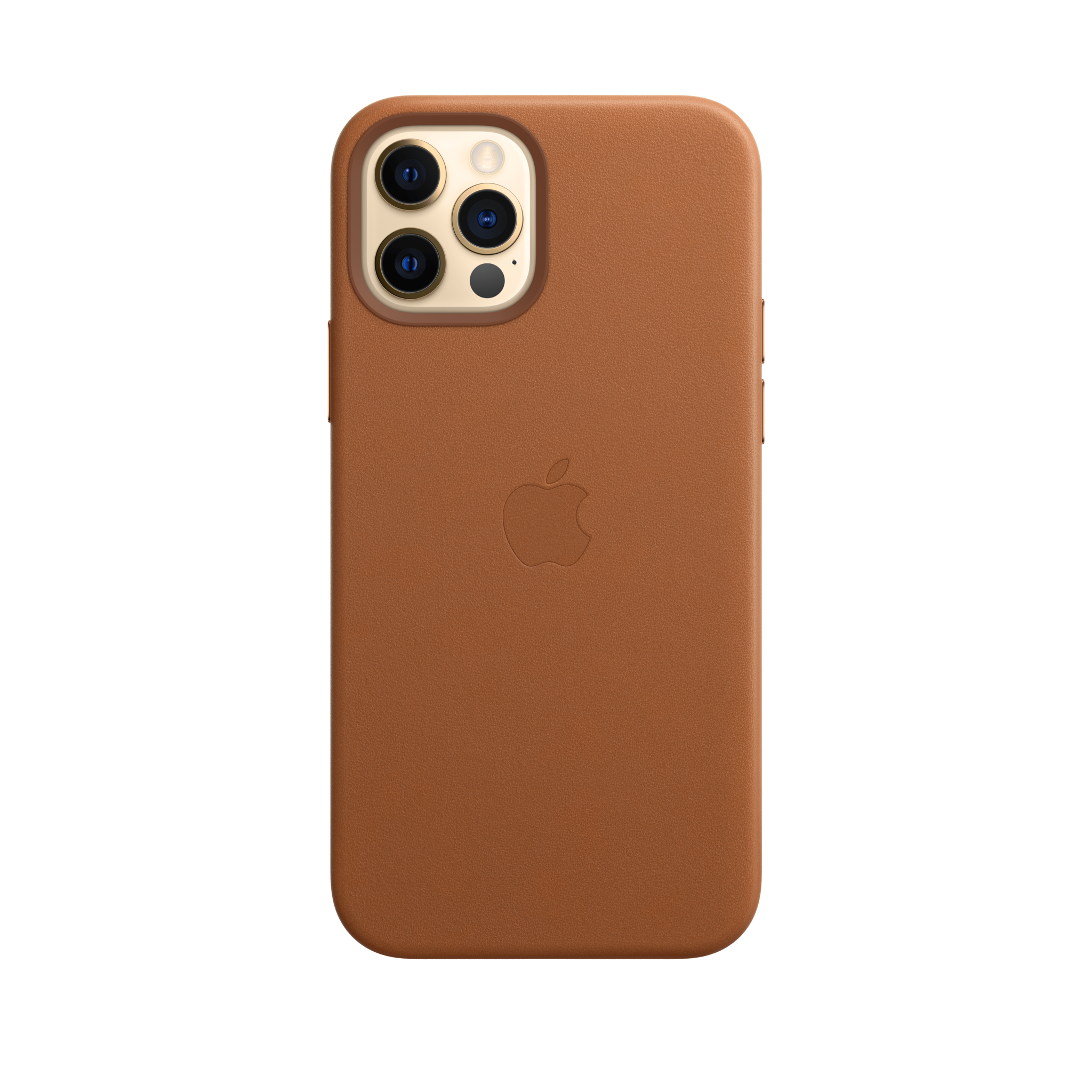 iPhone 12 & 12 Pro Leather Case with MagSafe — Saddle Brown