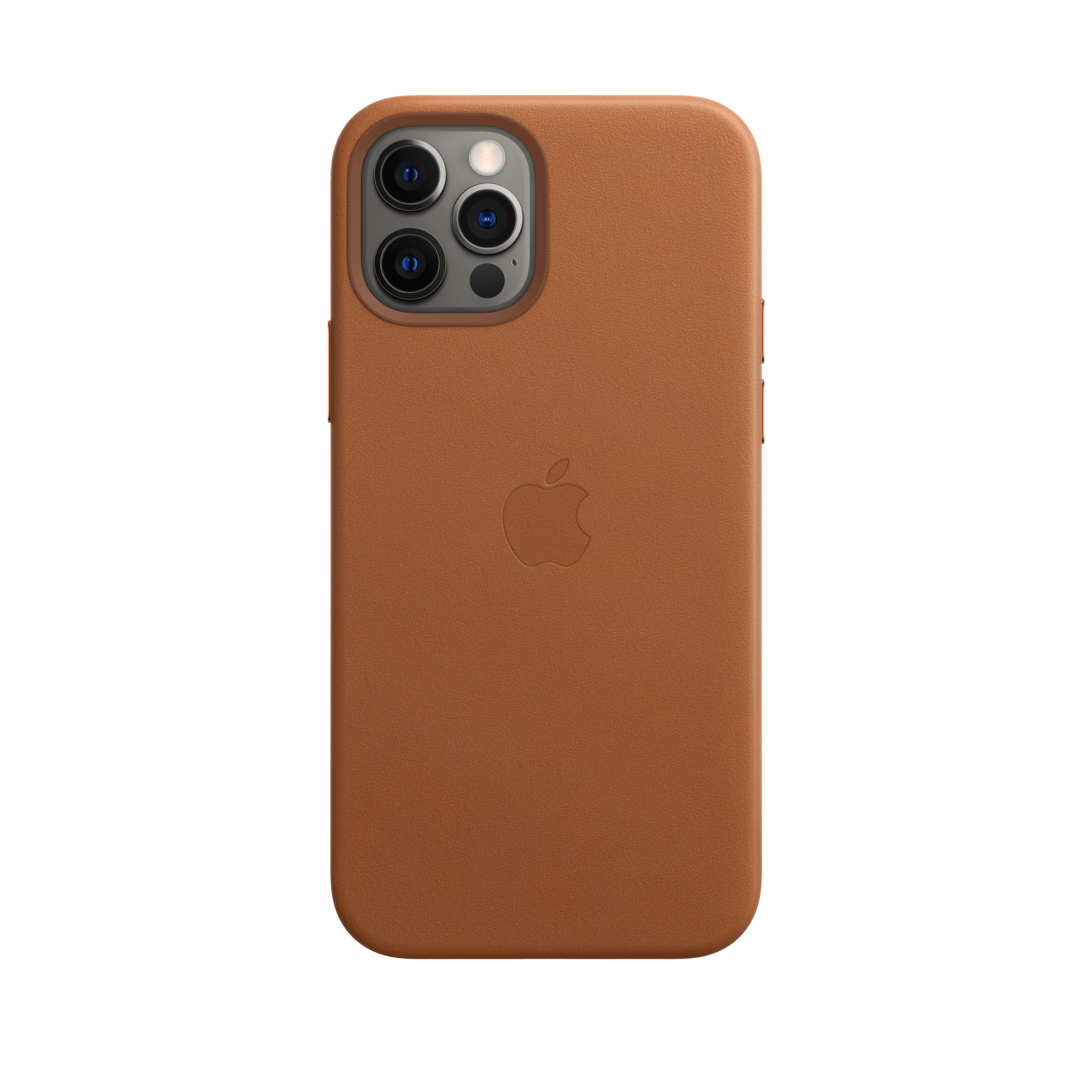 iPhone 12 & 12 Pro Leather Case with MagSafe — Saddle Brown
