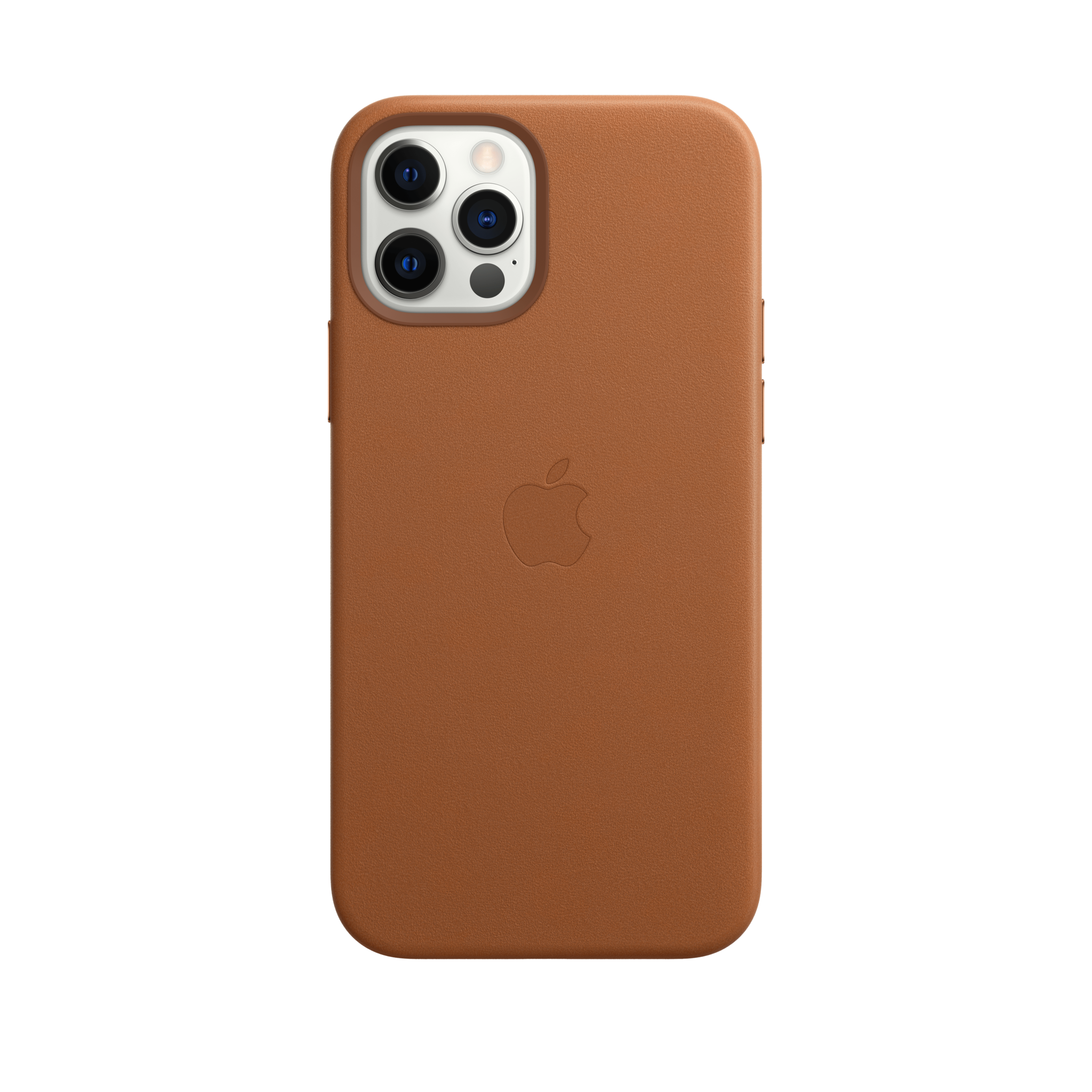 iPhone 12 & 12 Pro Leather Case with MagSafe — Saddle Brown