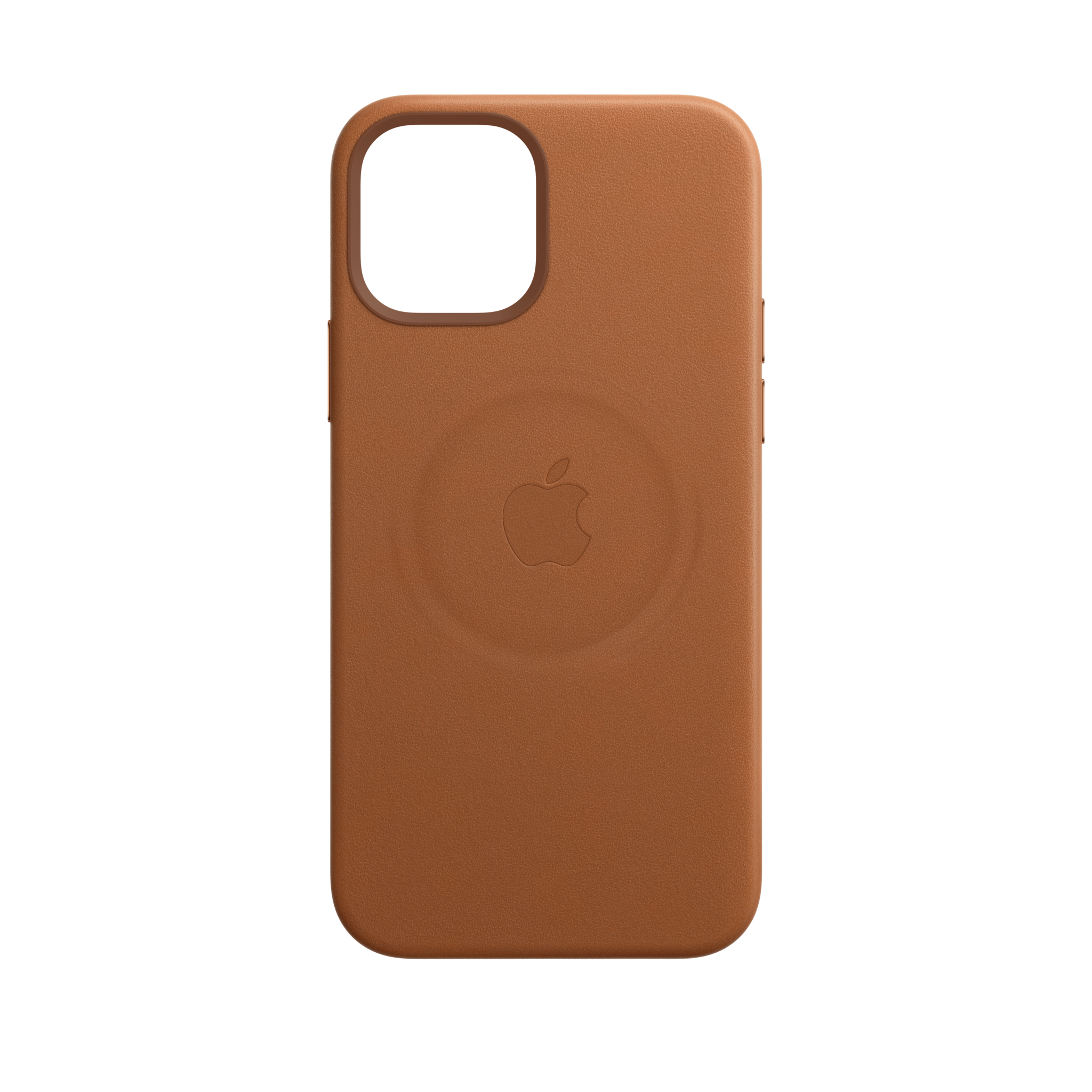 iPhone 12 & 12 Pro Leather Case with MagSafe — Saddle Brown