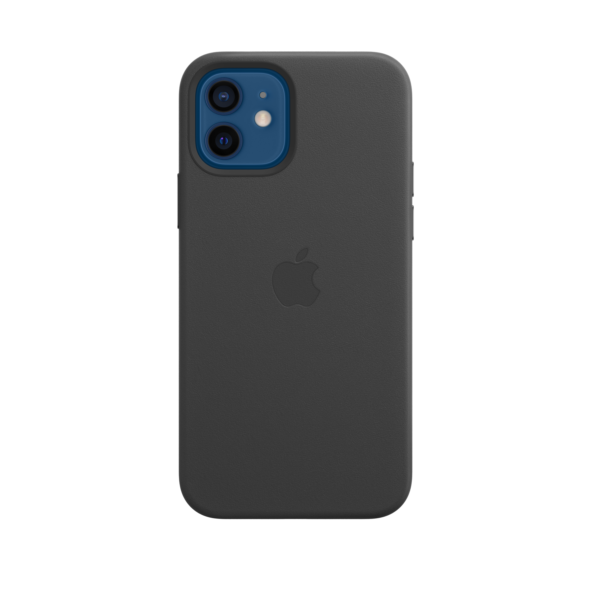 iPhone 12 & 12 Pro Leather Case with MagSafe — Black
