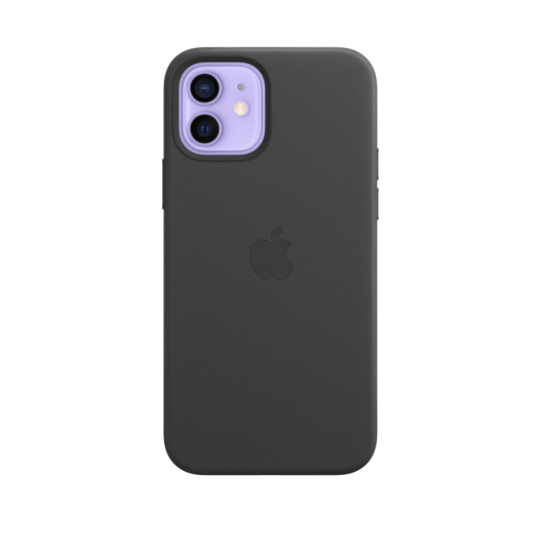 iPhone 12 & 12 Pro Leather Case with MagSafe — Black