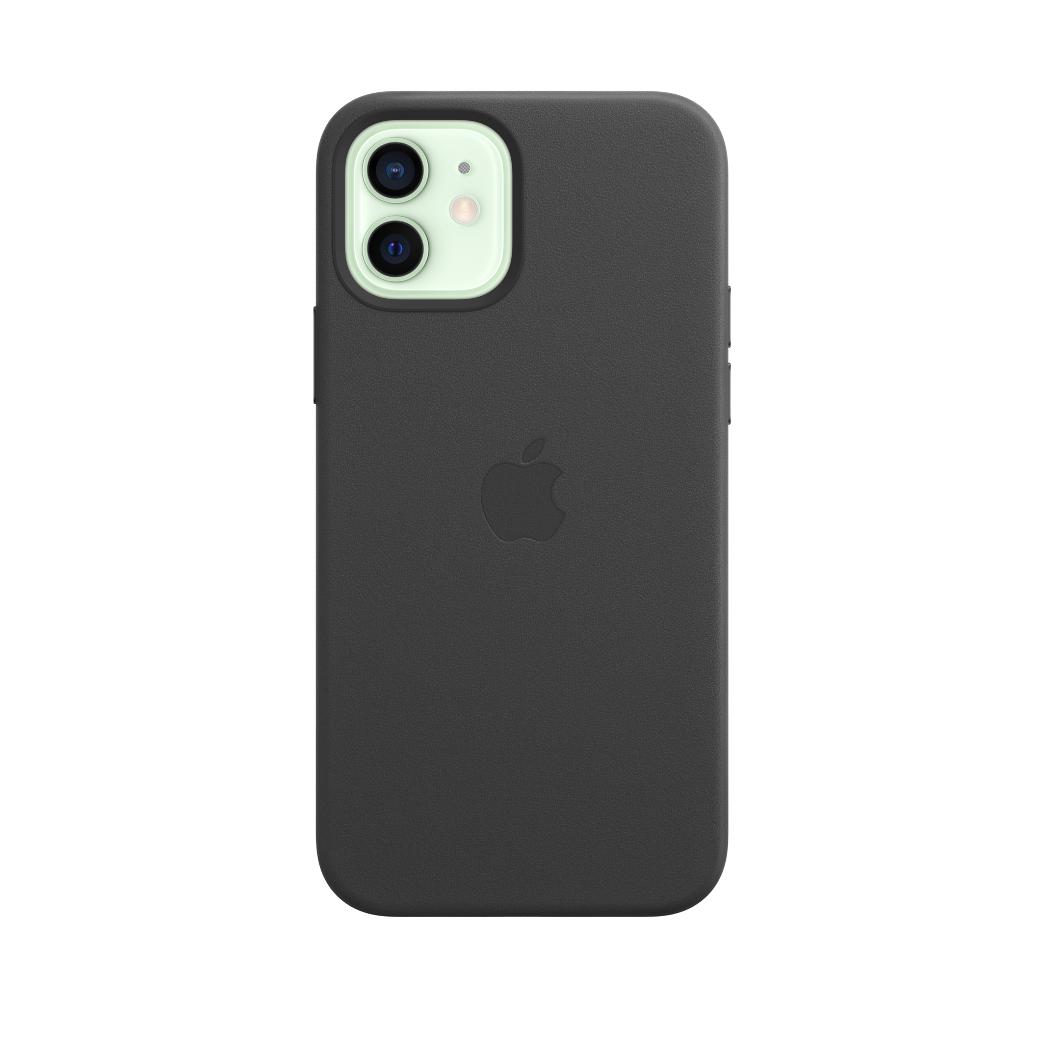 iPhone 12 & 12 Pro Leather Case with MagSafe — Black