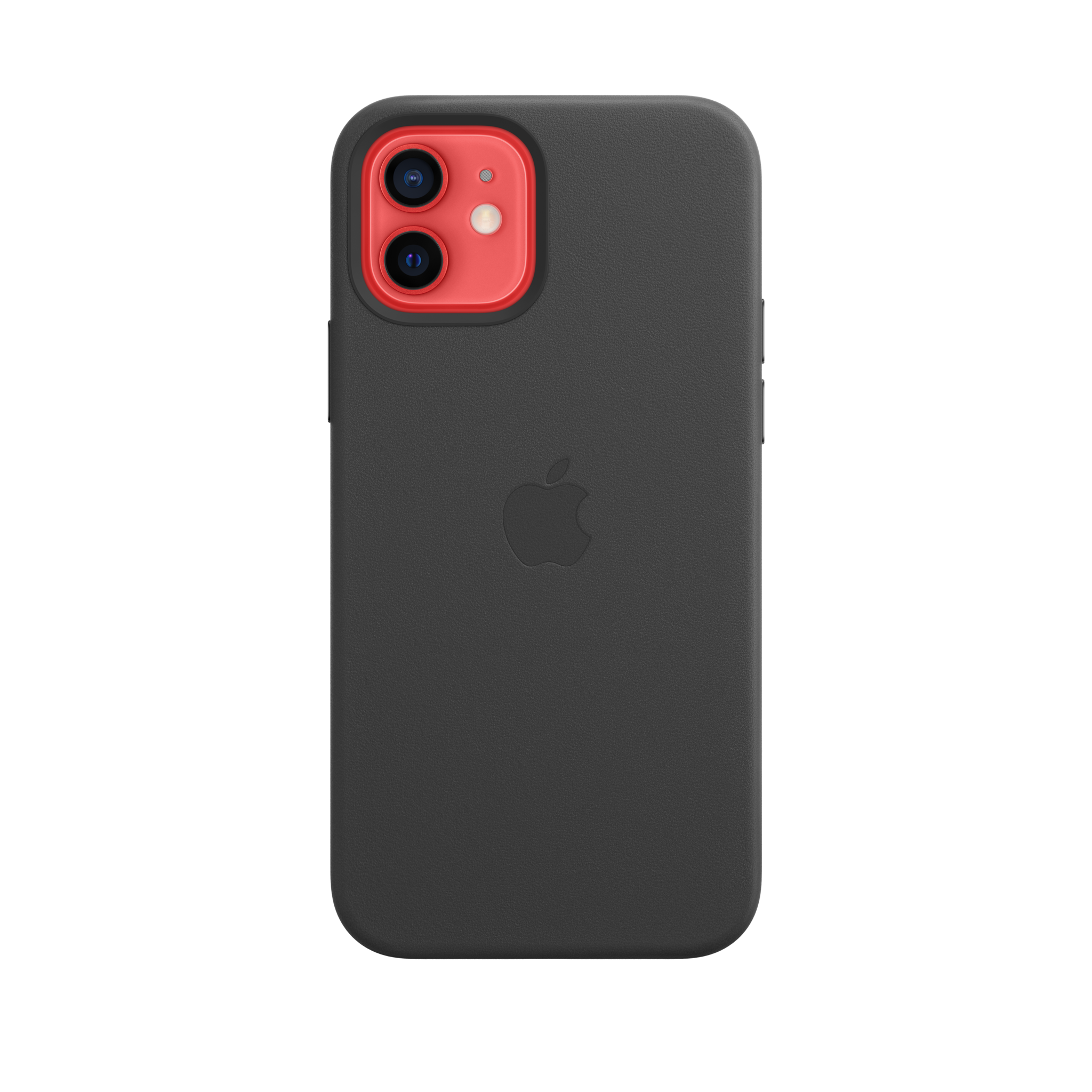 iPhone 12 & 12 Pro Leather Case with MagSafe — Black