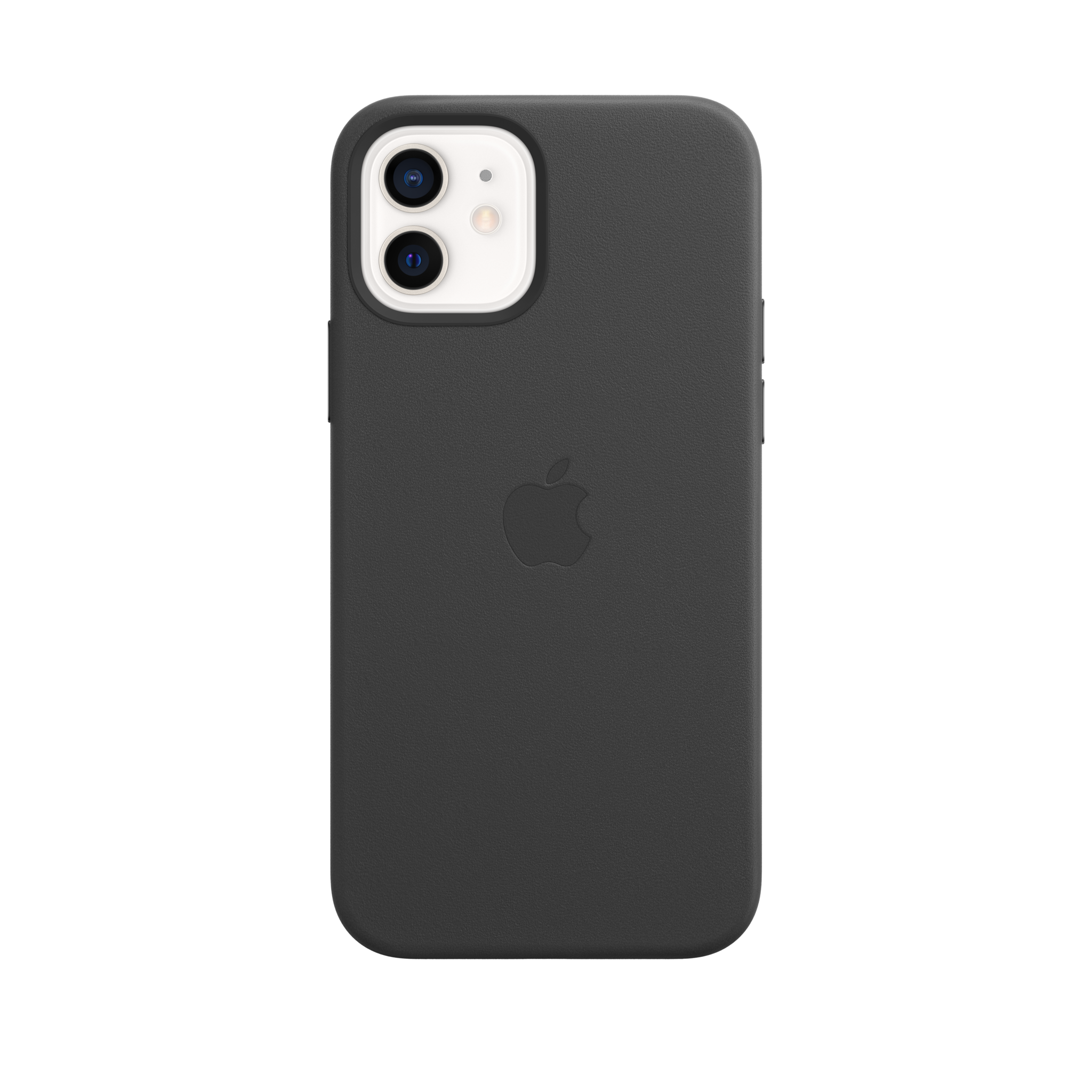 iPhone 12 & 12 Pro Leather Case with MagSafe — Black