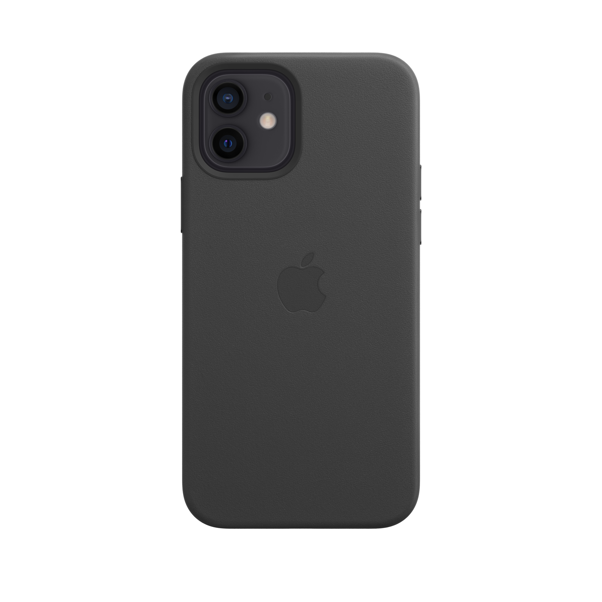iPhone 12 & 12 Pro Leather Case with MagSafe — Black