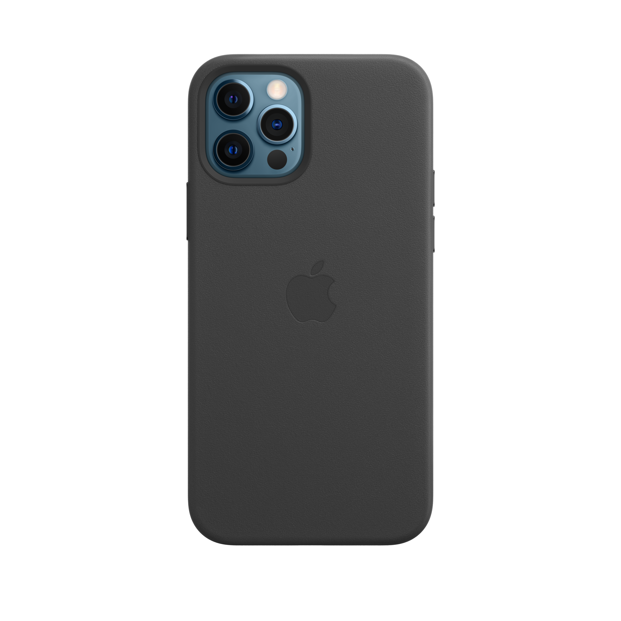 iPhone 12 & 12 Pro Leather Case with MagSafe — Black