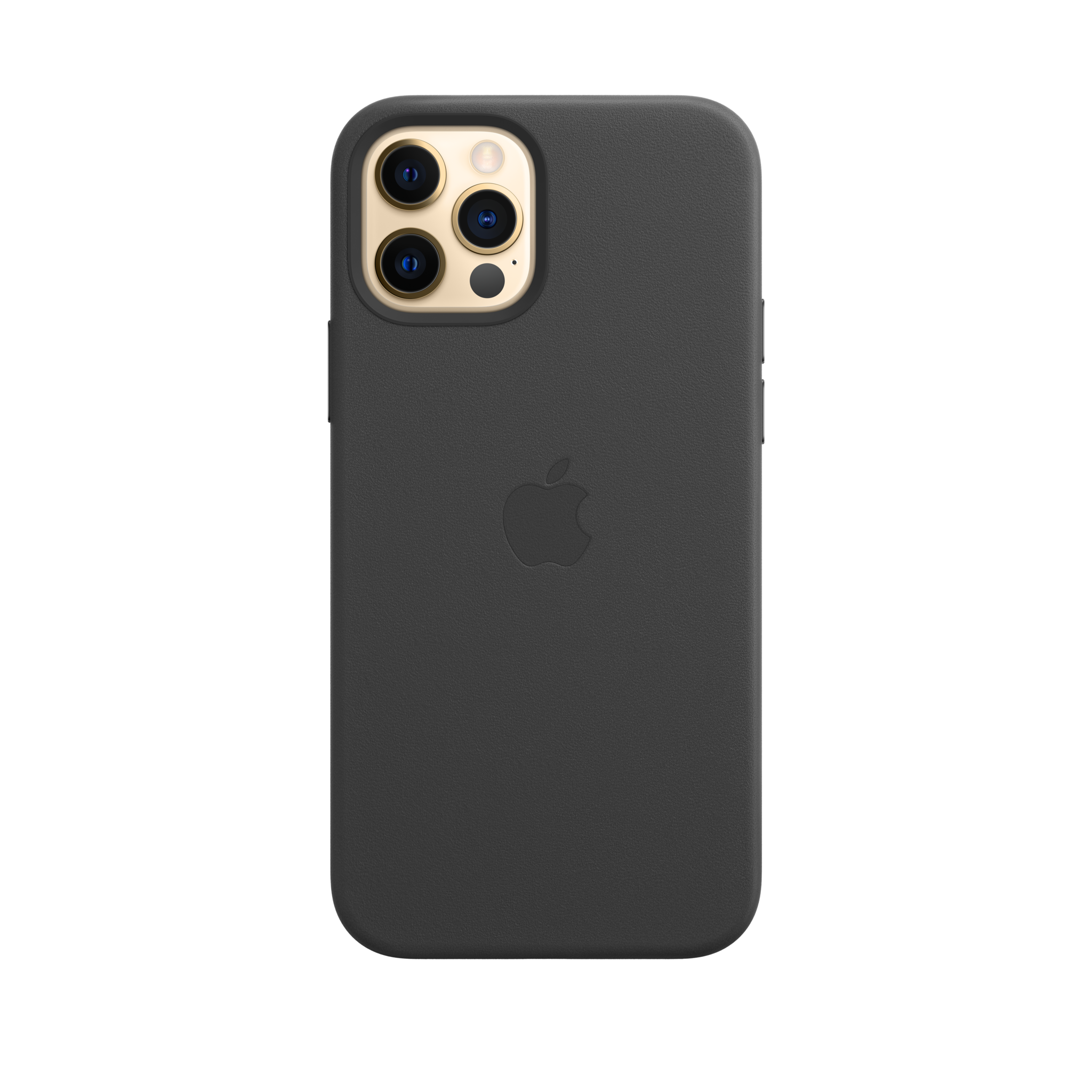 iPhone 12 & 12 Pro Leather Case with MagSafe — Black
