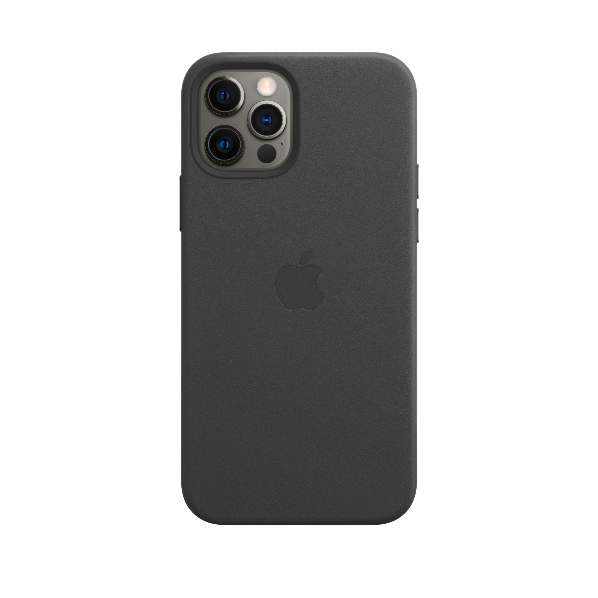 iPhone 12 & 12 Pro Leather Case with MagSafe — Black