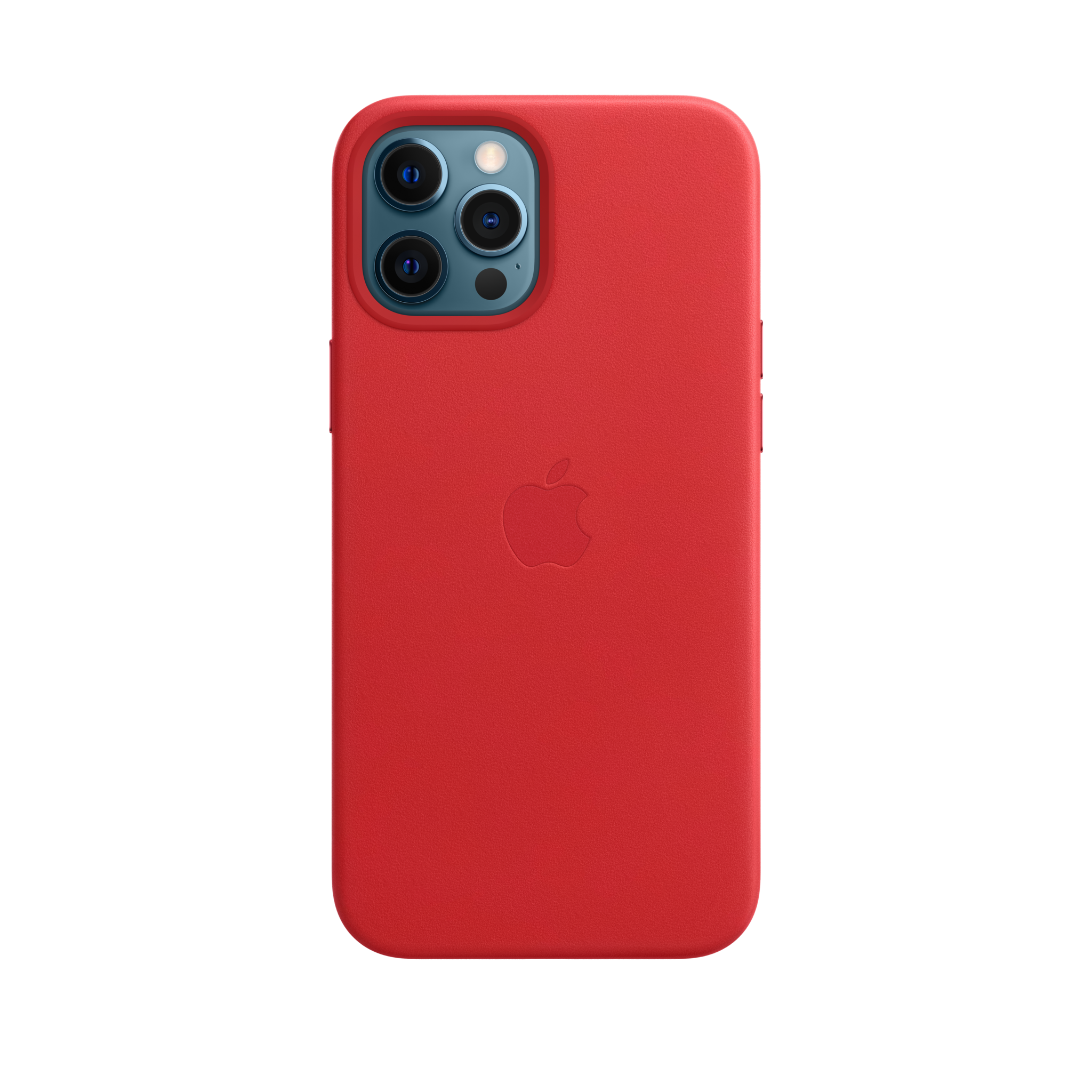 iPhone 12 Pro Max Leather Case with MagSafe — PRODUCT(RED)