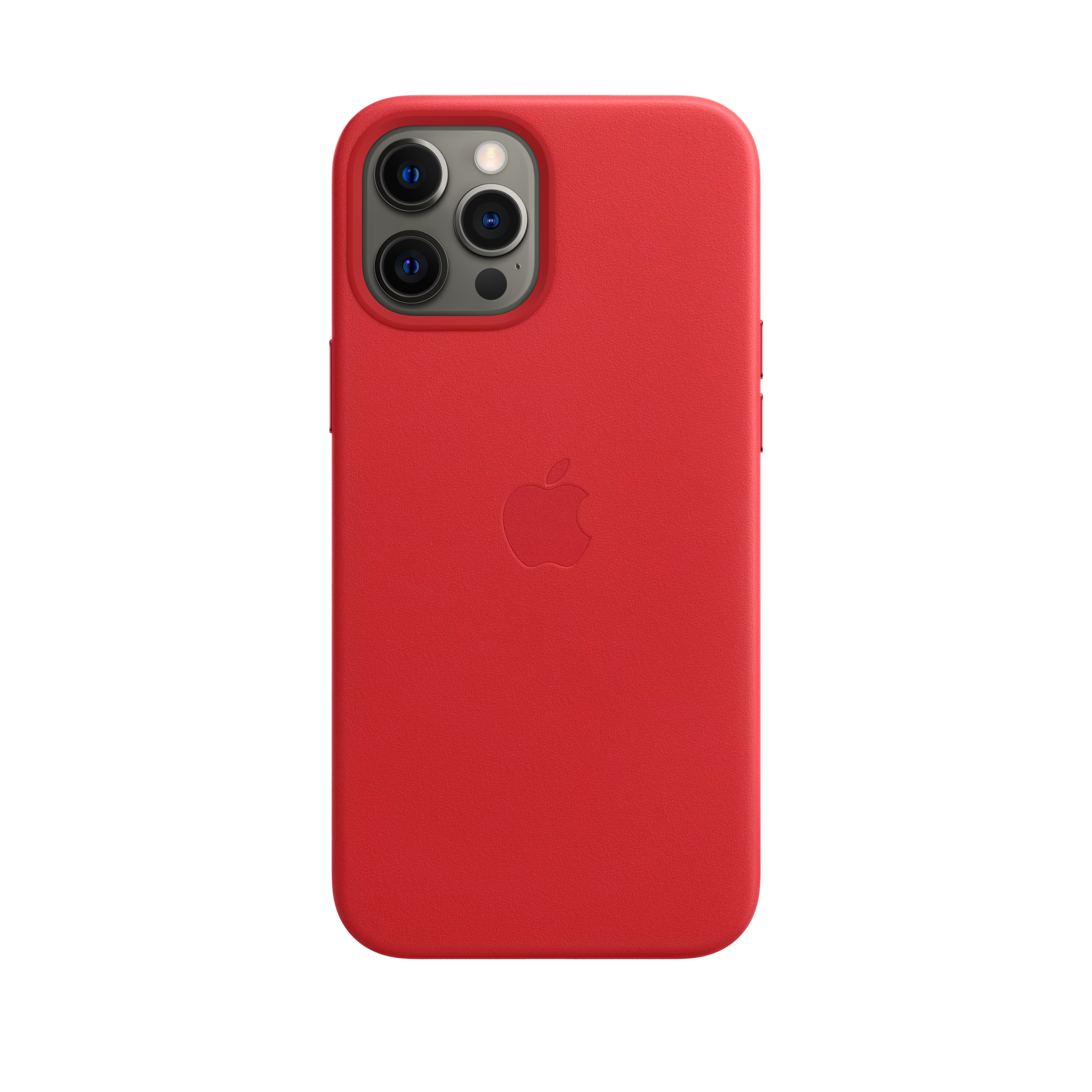 iPhone 12 Pro Max Leather Case with MagSafe — PRODUCT(RED)