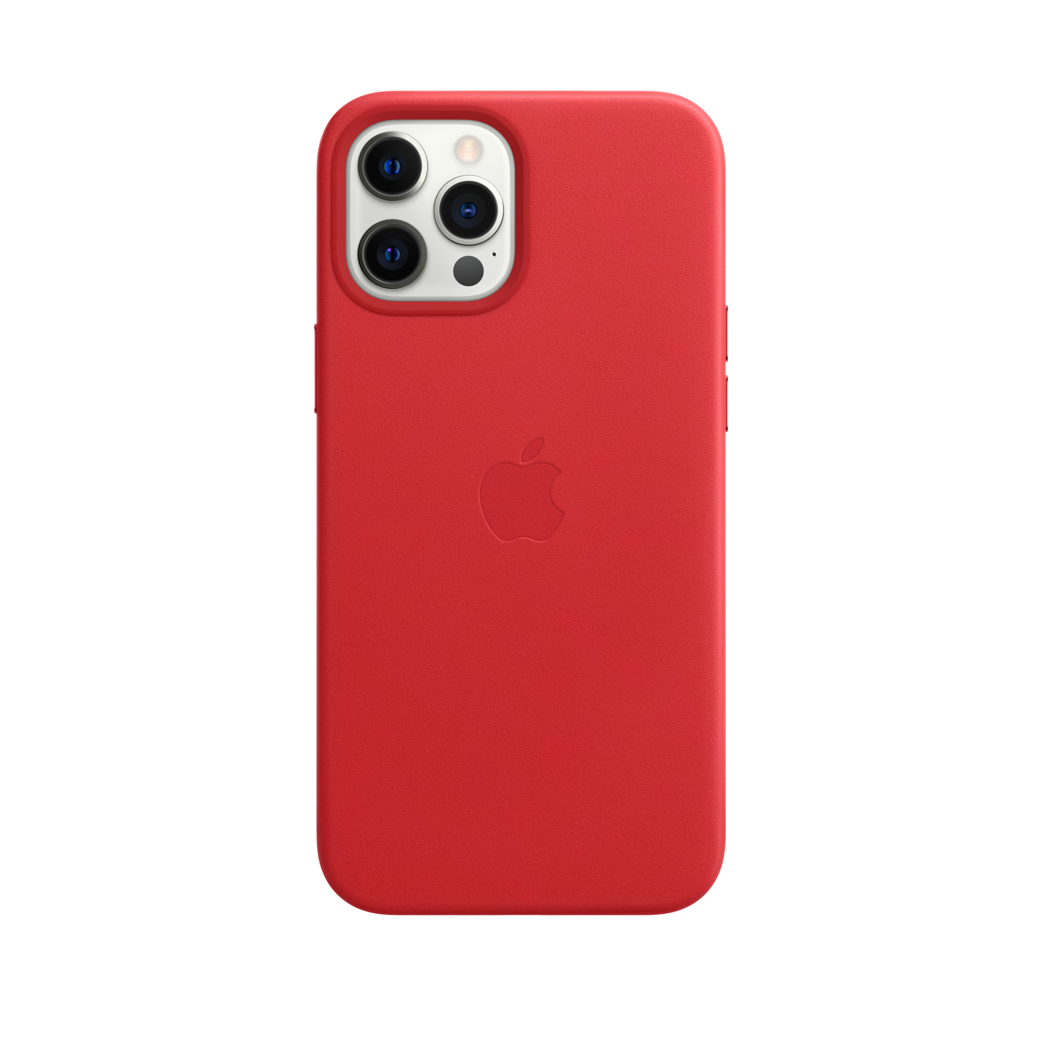 iPhone 12 Pro Max Leather Case with MagSafe — PRODUCT(RED)