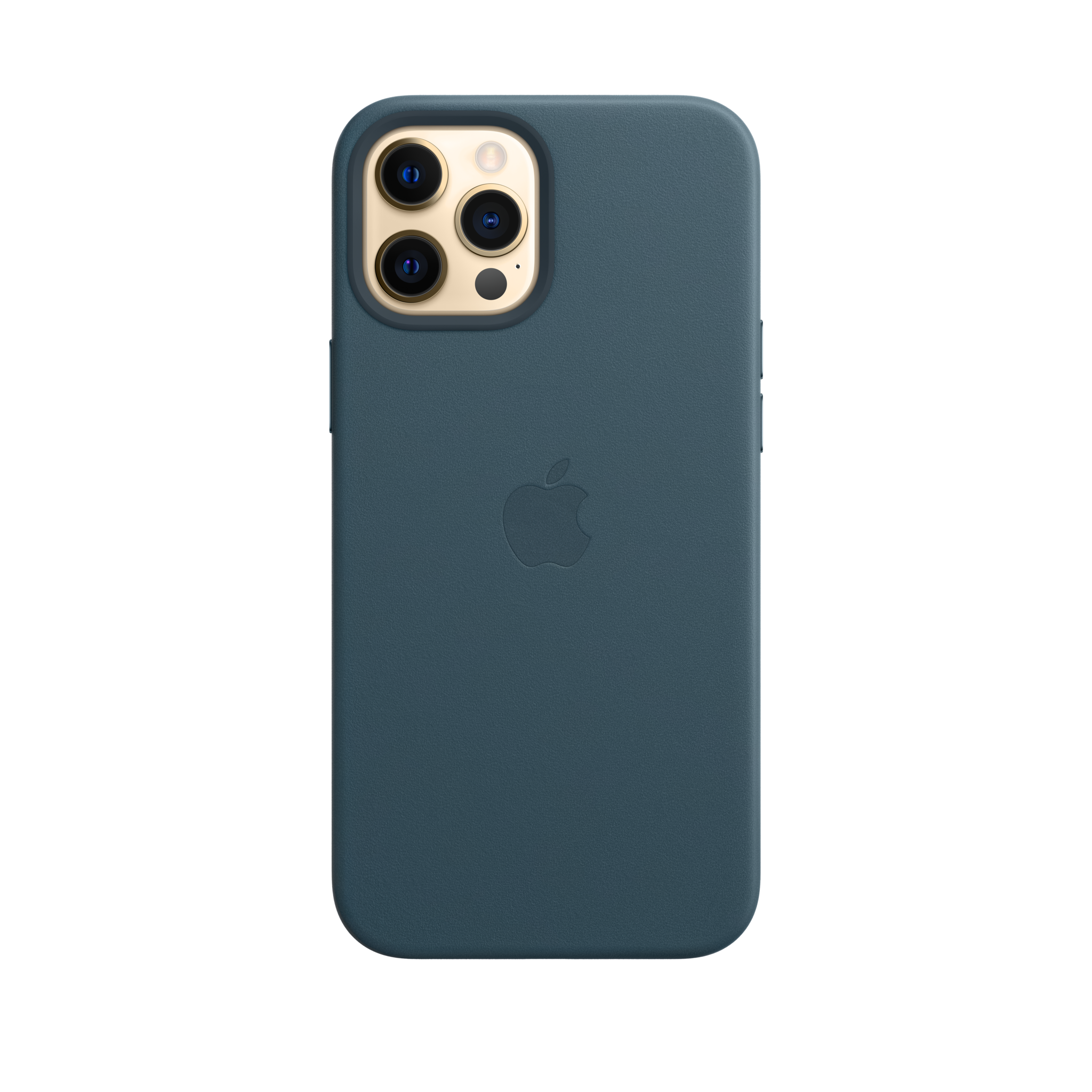 iPhone 12 Pro Max Leather Case with MagSafe — Baltic Blue