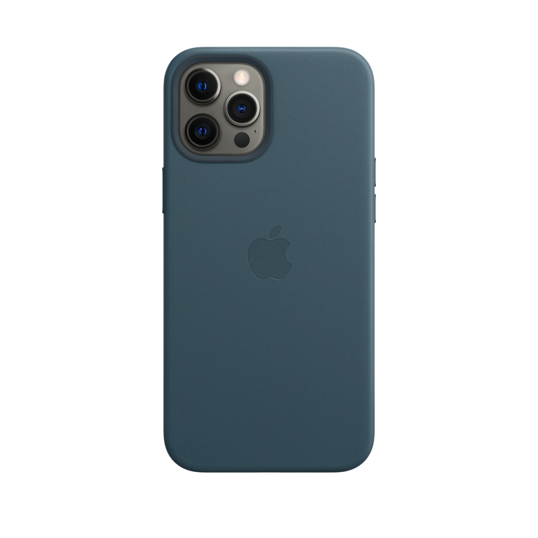 iPhone 12 Pro Max Leather Case with MagSafe — Baltic Blue