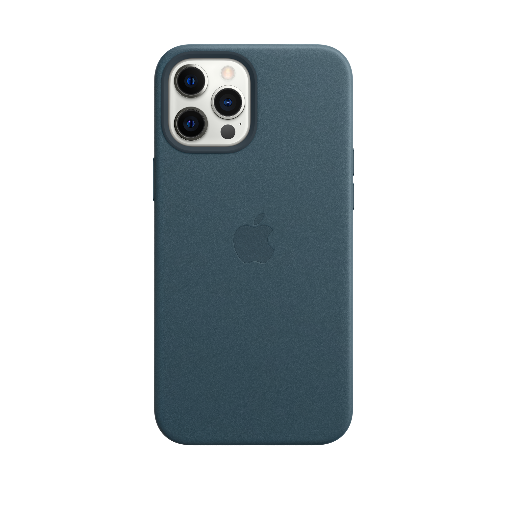 iPhone 12 Pro Max Leather Case with MagSafe — Baltic Blue