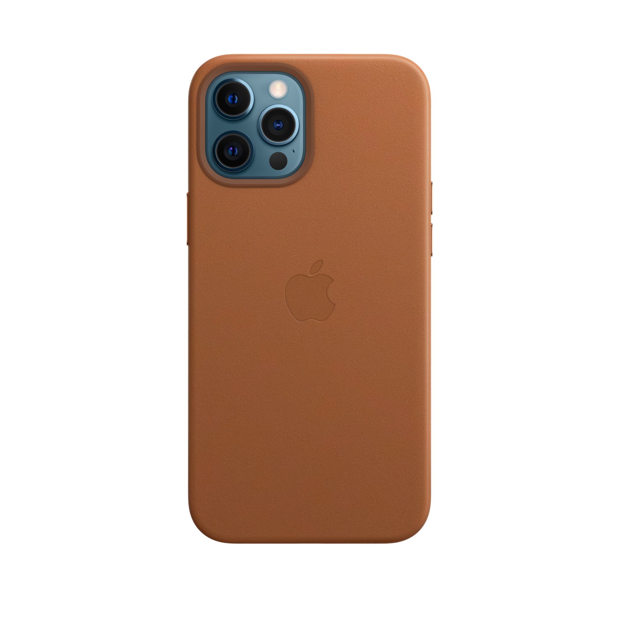 iPhone 12 Pro Max Leather Case with MagSafe — Saddle Brown