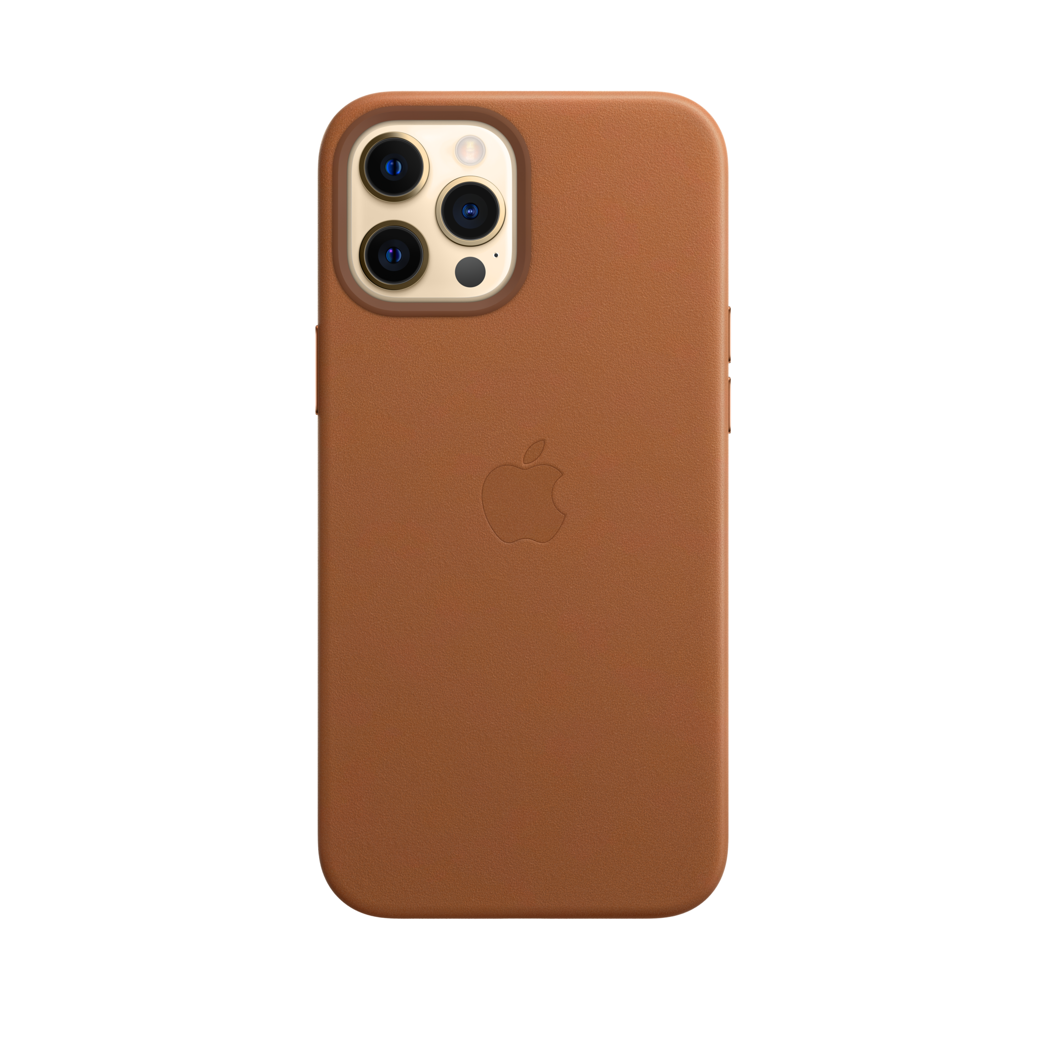 iPhone 12 Pro Max Leather Case with MagSafe — Saddle Brown