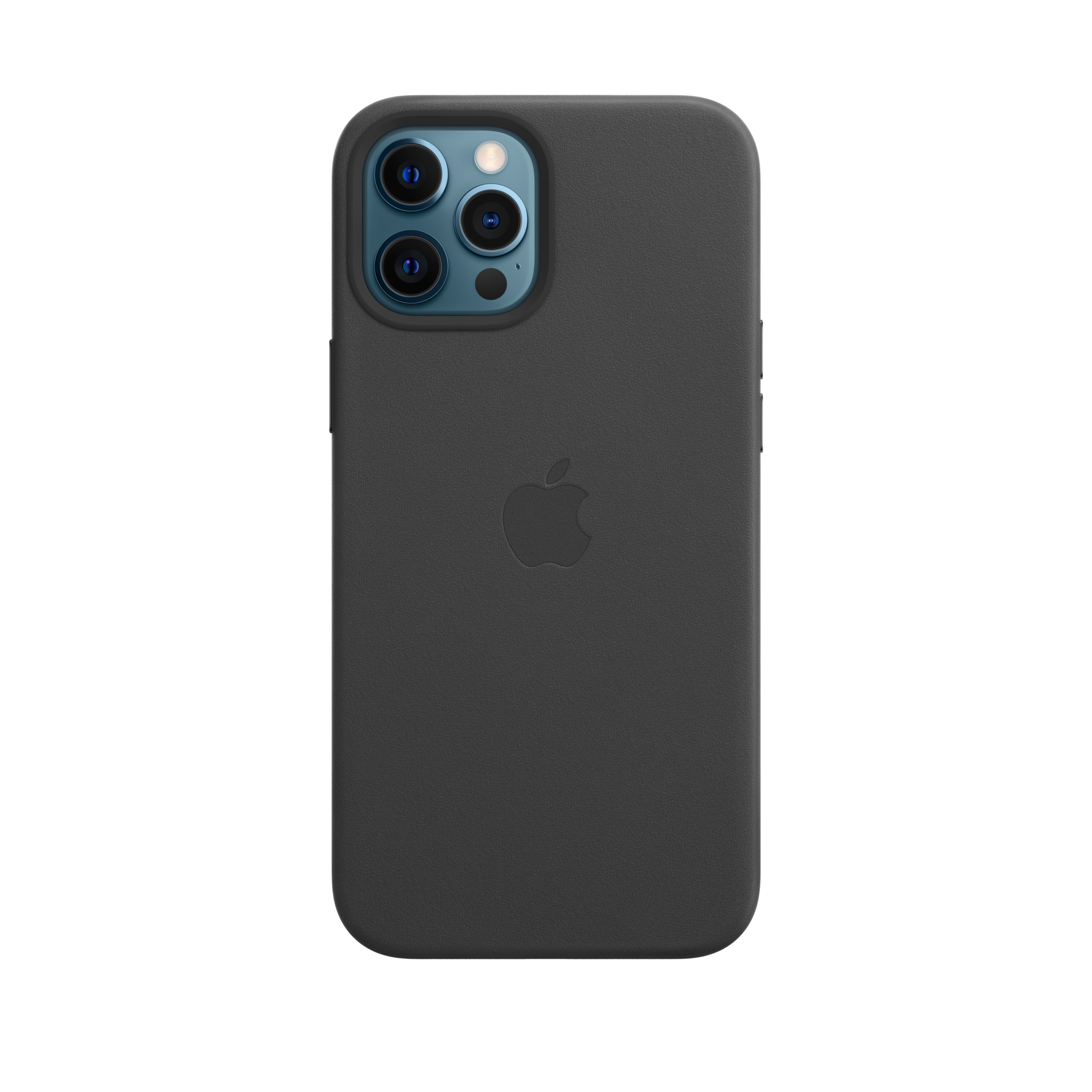 iPhone 12 Pro Max Leather Case with MagSafe — Black