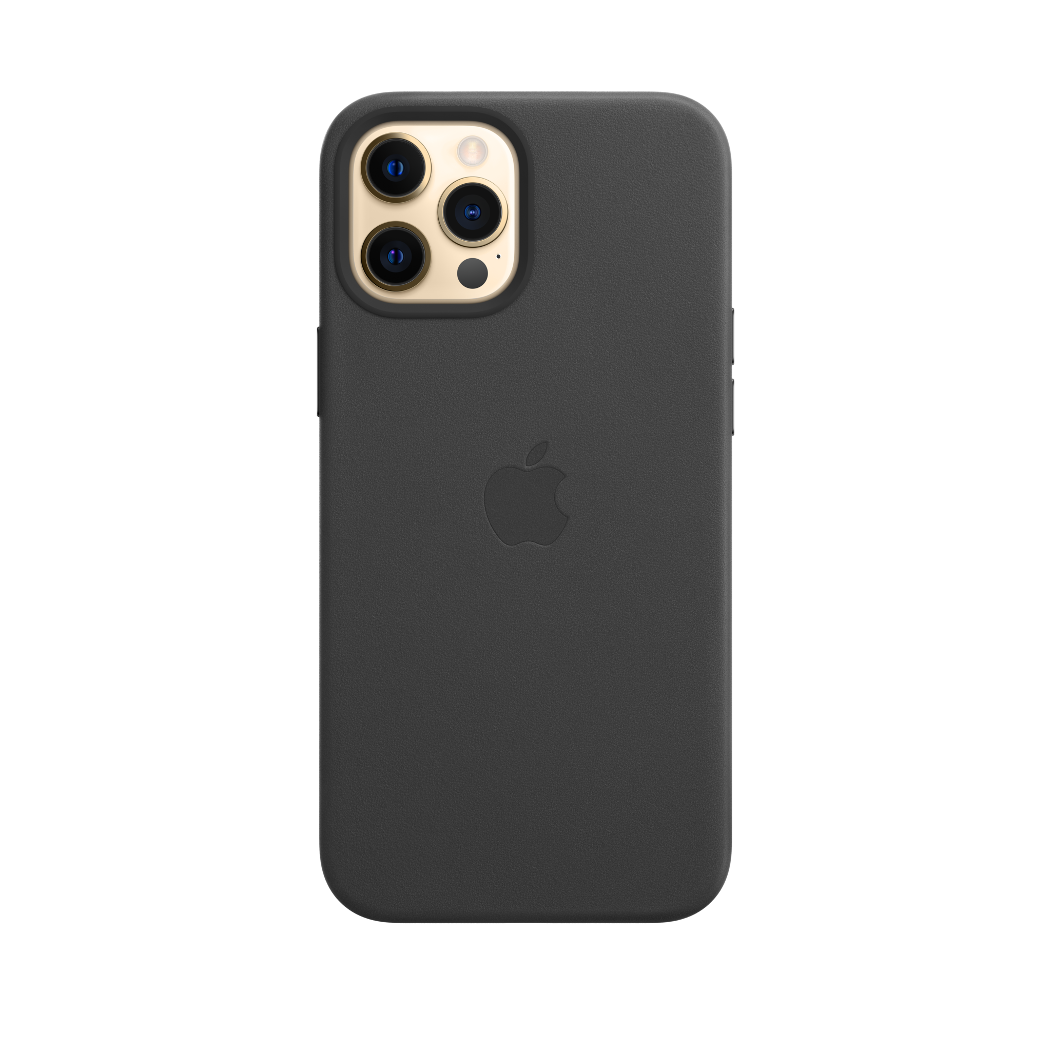 iPhone 12 Pro Max Leather Case with MagSafe — Black