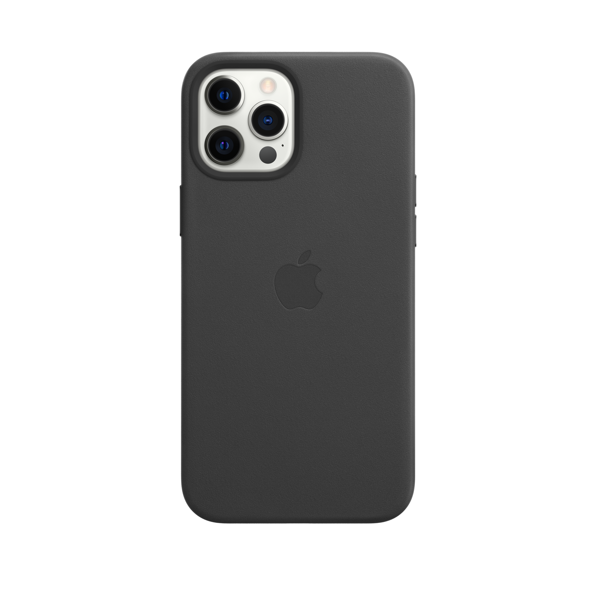 iPhone 12 Pro Max Leather Case with MagSafe — Black