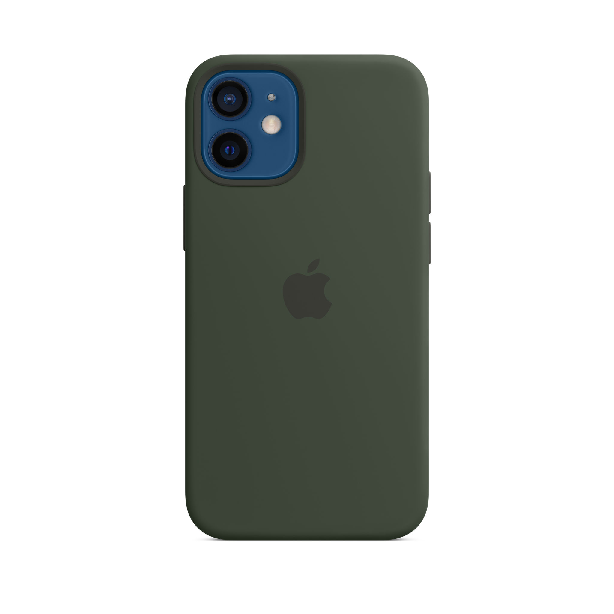 iPhone 12 mini Silicone Case with MagSafe — Cypress Green