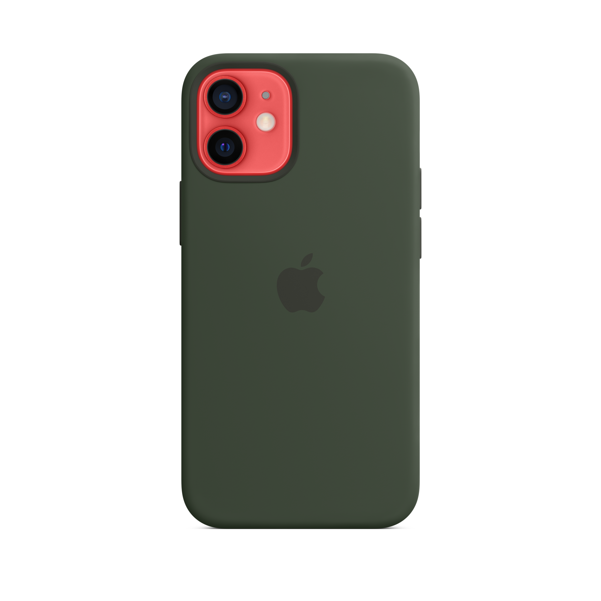 iPhone 12 mini Silicone Case with MagSafe — Cypress Green