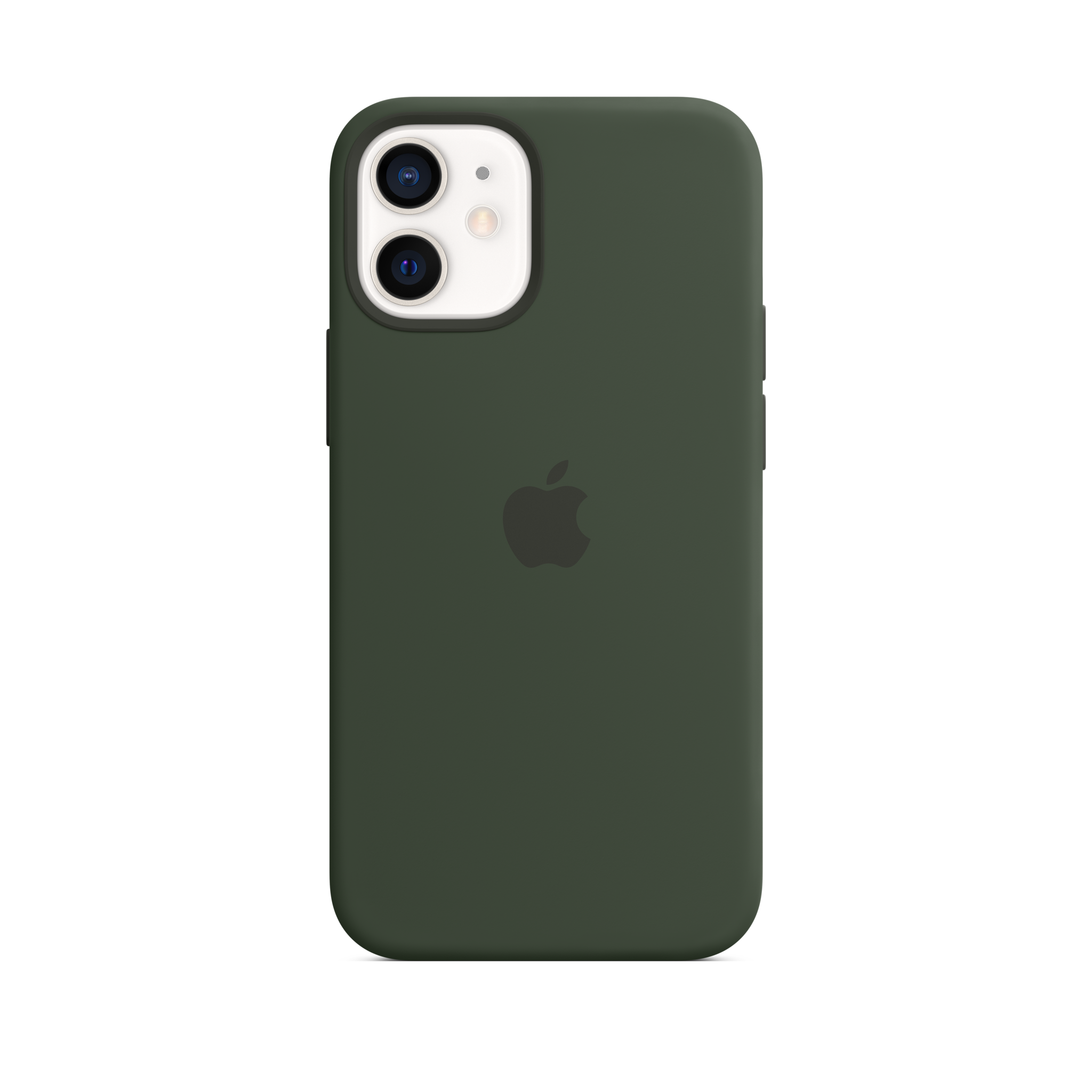 iPhone 12 mini Silicone Case with MagSafe — Cypress Green