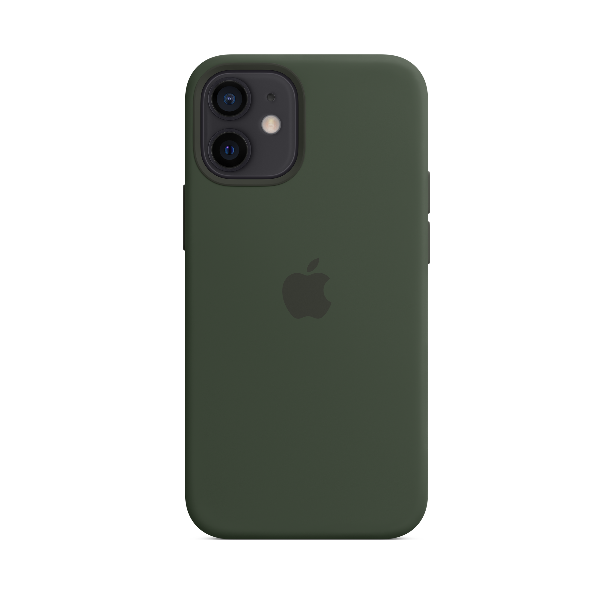 iPhone 12 mini Silicone Case with MagSafe — Cypress Green