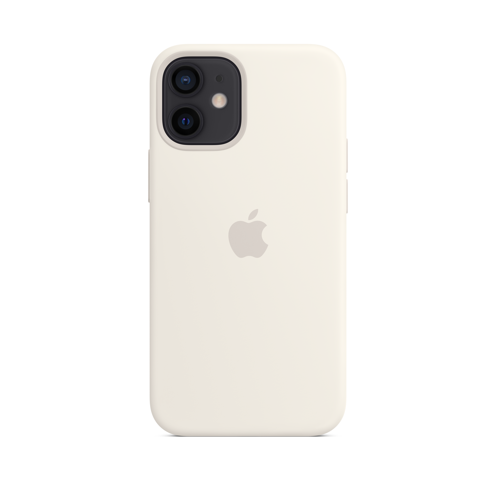 iPhone 12 mini Silicone Case with MagSafe — White