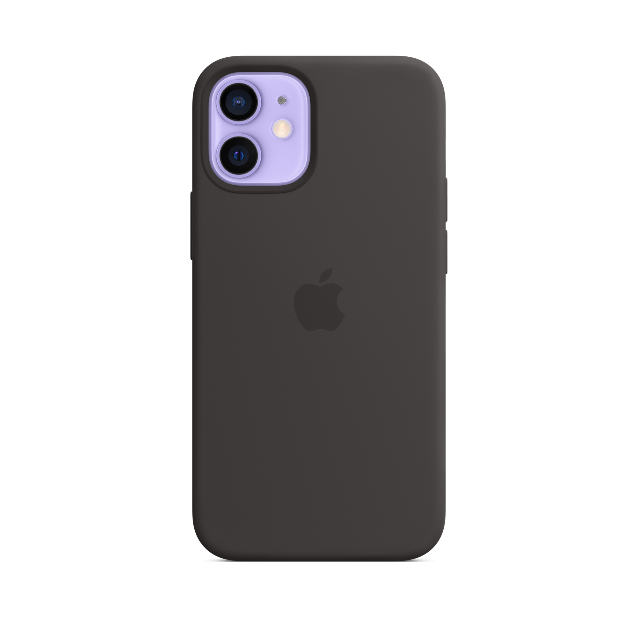 iPhone 12 mini Silicone Case with MagSafe — Black