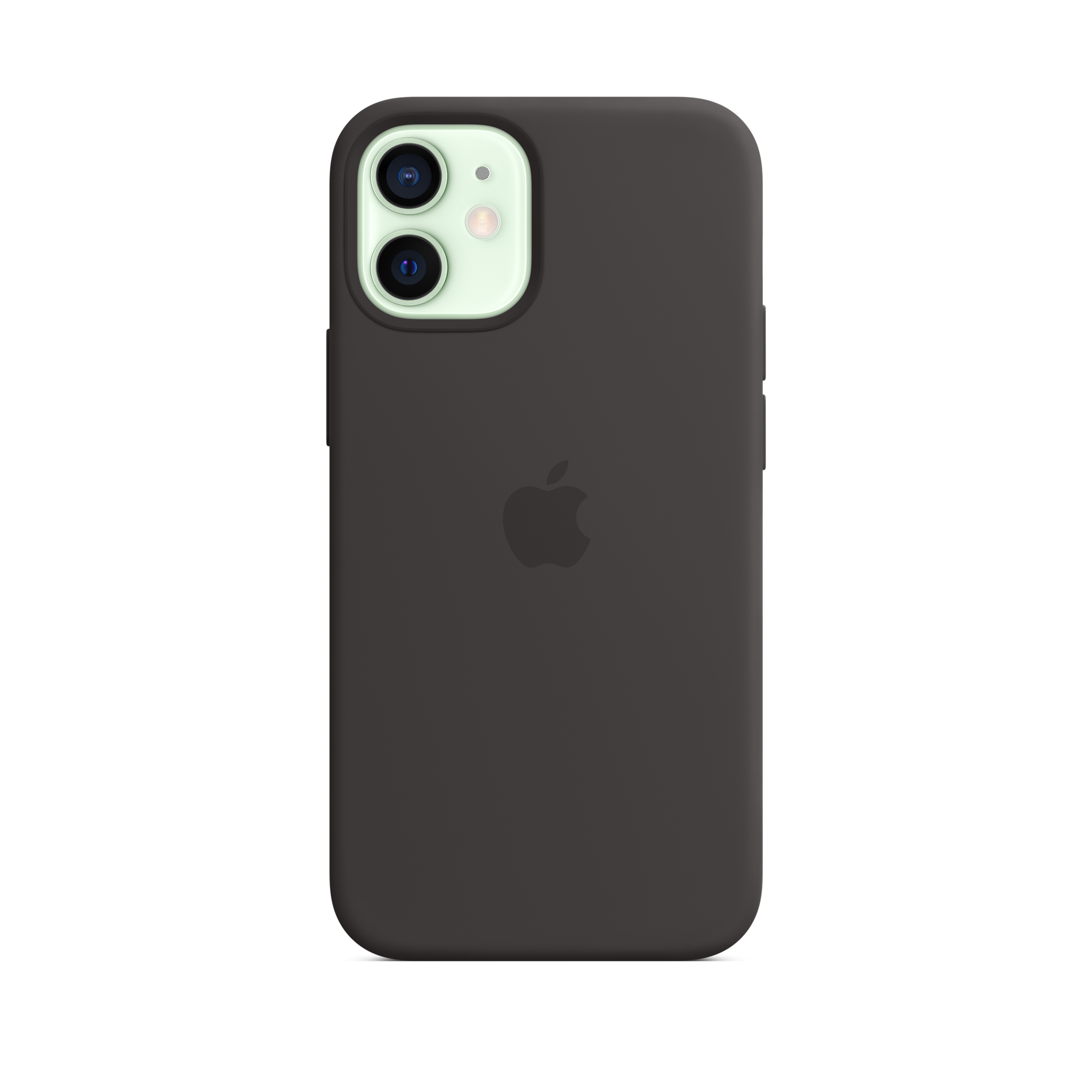 iPhone 12 mini Silicone Case with MagSafe — Black