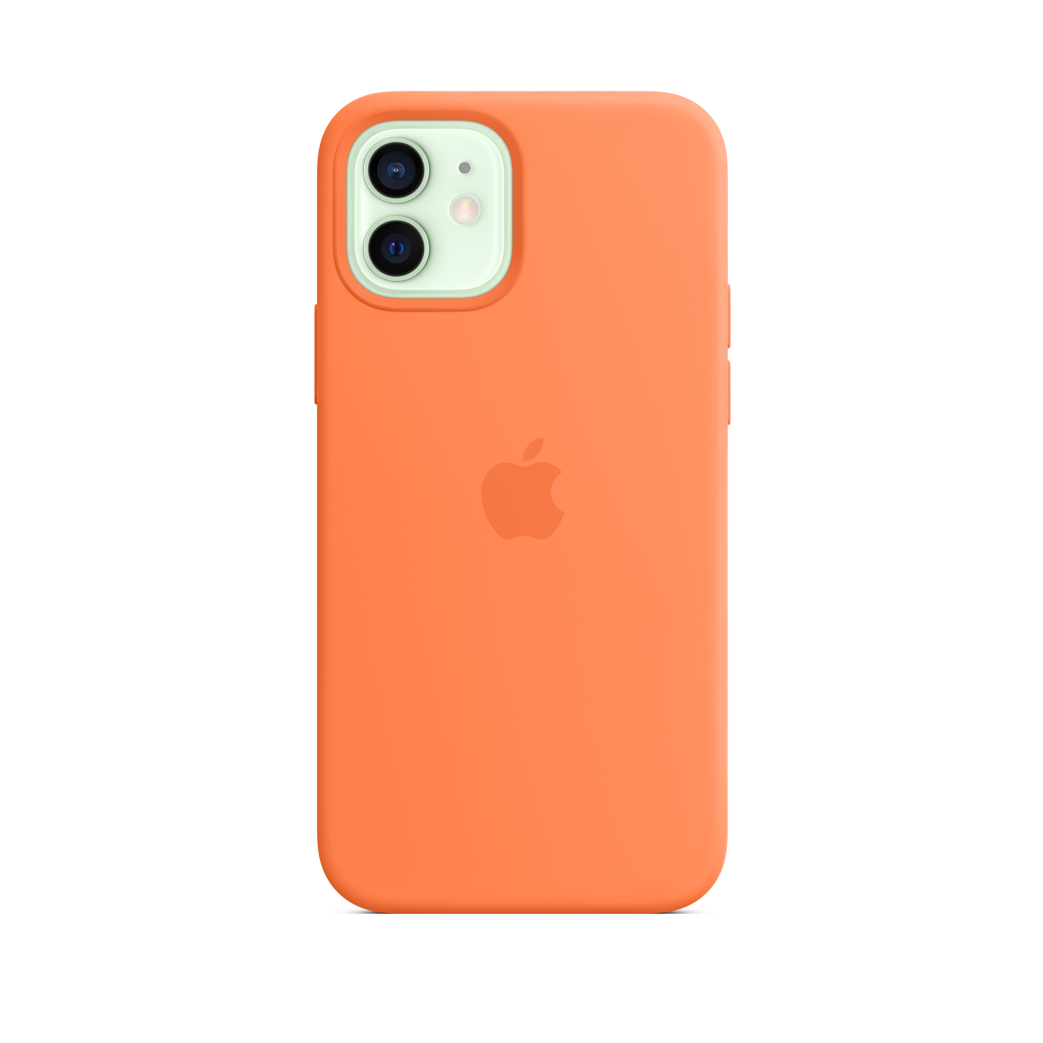 iPhone 12 & 12 Pro Silicone Case with MagSafe — Kumquat