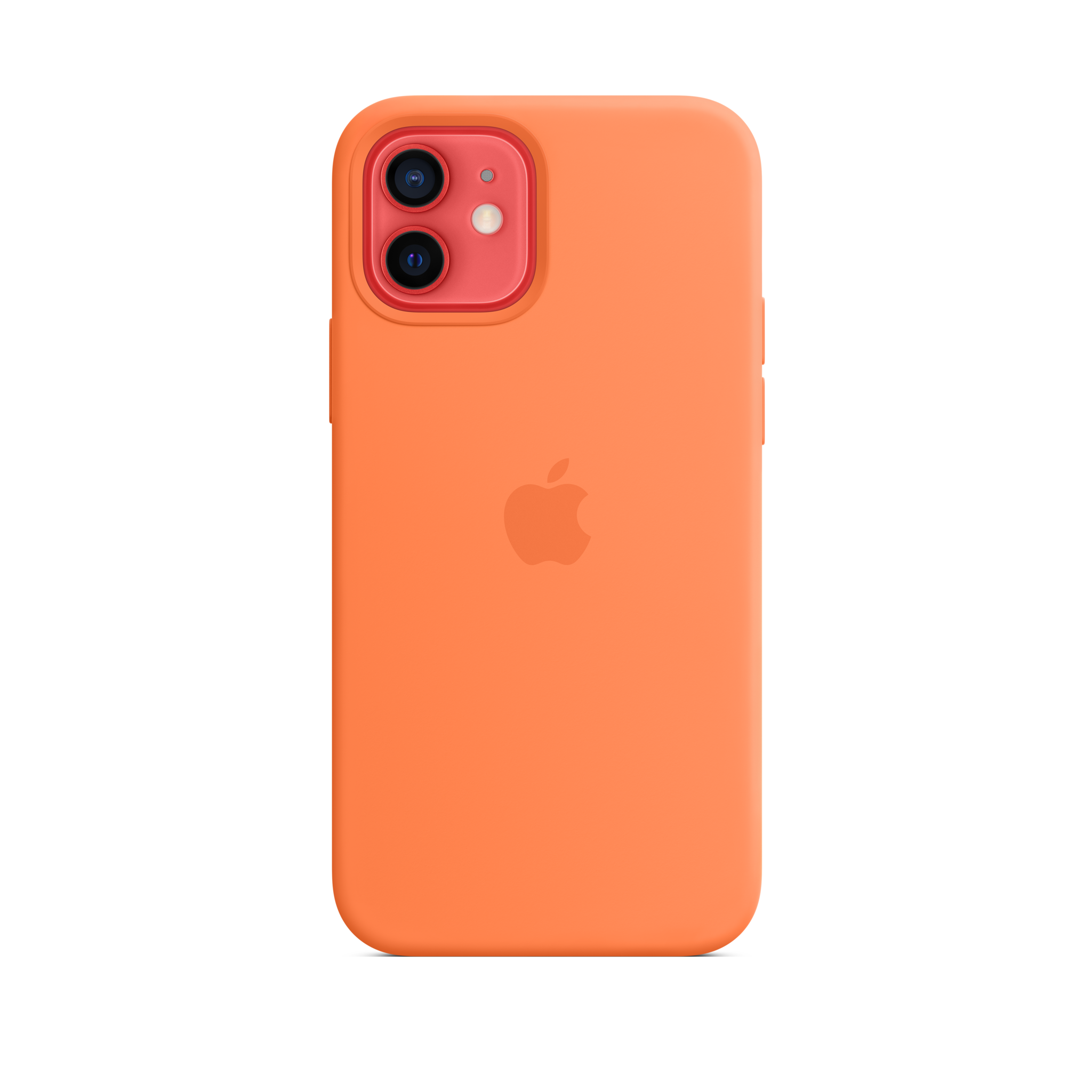 iPhone 12 & 12 Pro Silicone Case with MagSafe — Kumquat