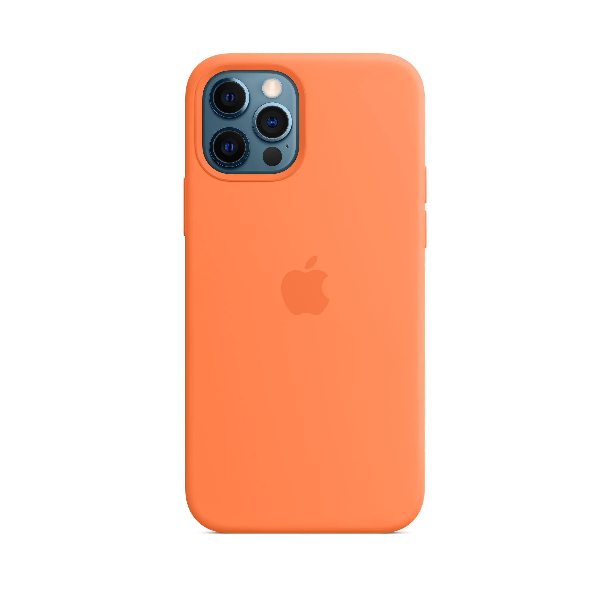 iPhone 12 & 12 Pro Silicone Case with MagSafe — Kumquat
