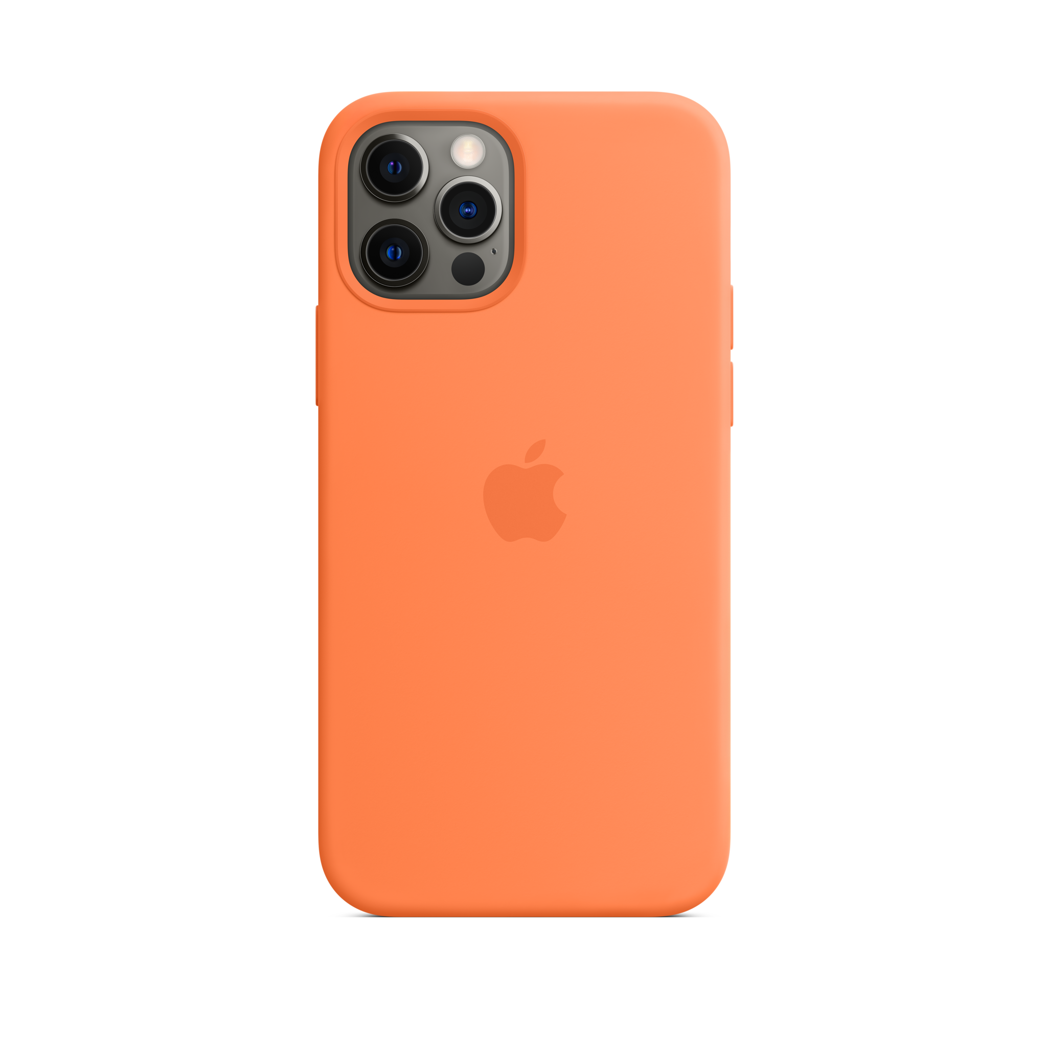iPhone 12 & 12 Pro Silicone Case with MagSafe — Kumquat