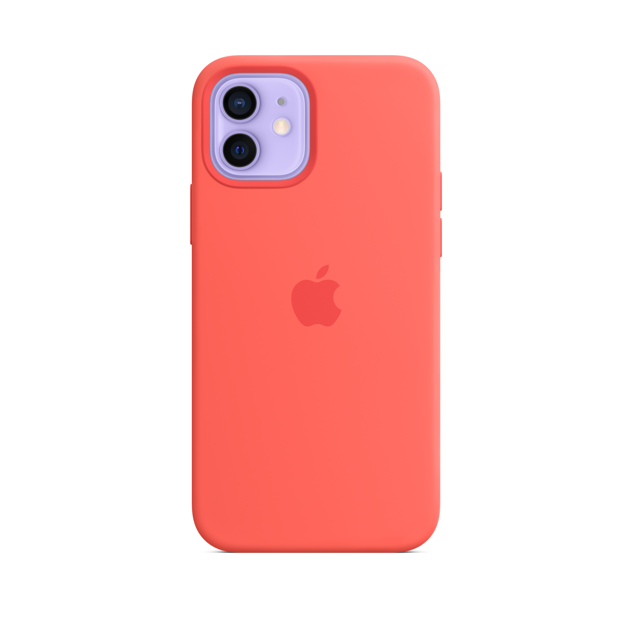 iPhone 12 & 12 Pro Silicone Case with MagSafe — Pink Citrus