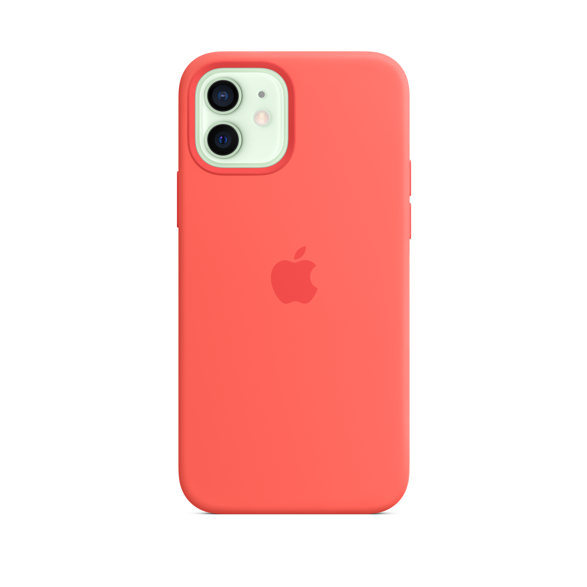 iPhone 12 & 12 Pro Silicone Case with MagSafe — Pink Citrus