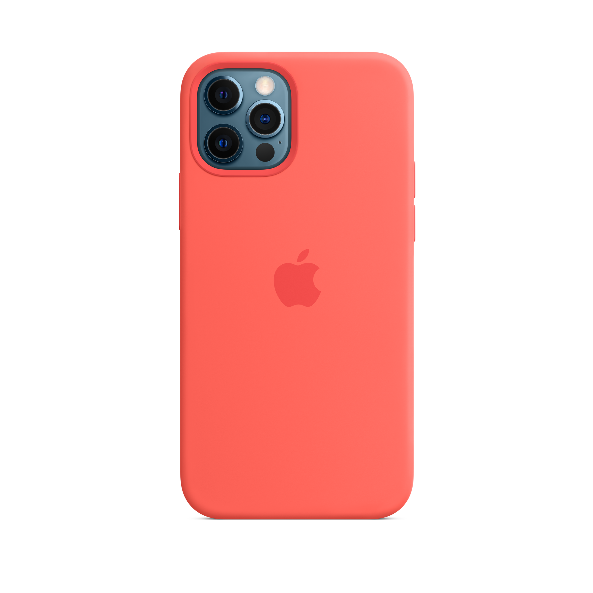 iPhone 12 & 12 Pro Silicone Case with MagSafe — Pink Citrus