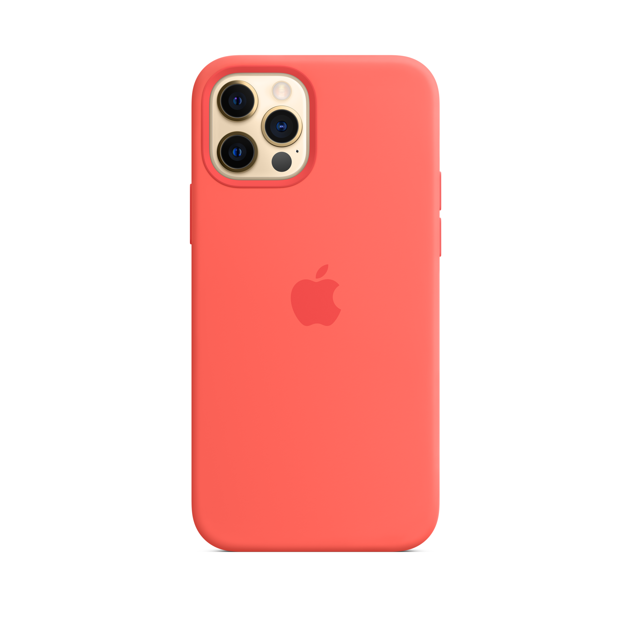 iPhone 12 & 12 Pro Silicone Case with MagSafe — Pink Citrus