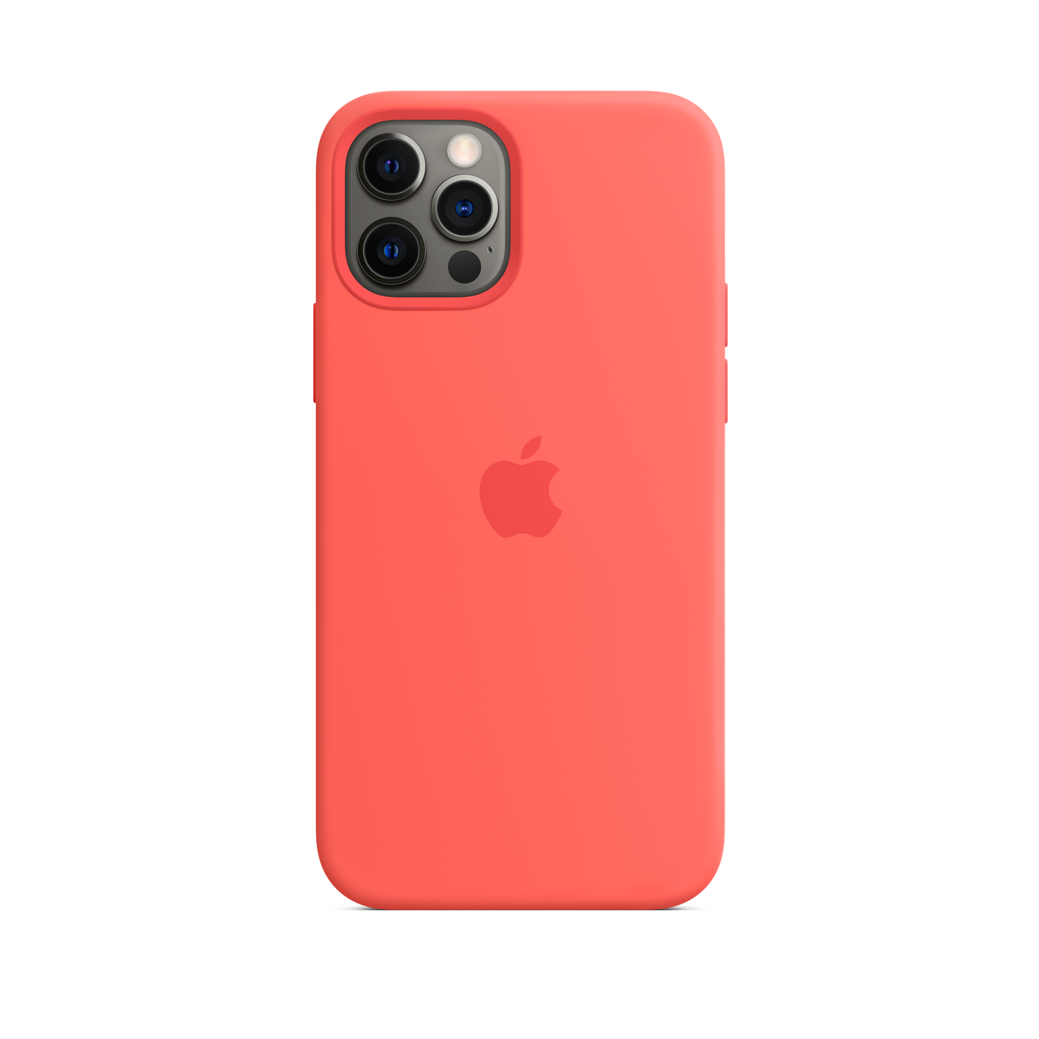 iPhone 12 & 12 Pro Silicone Case with MagSafe — Pink Citrus