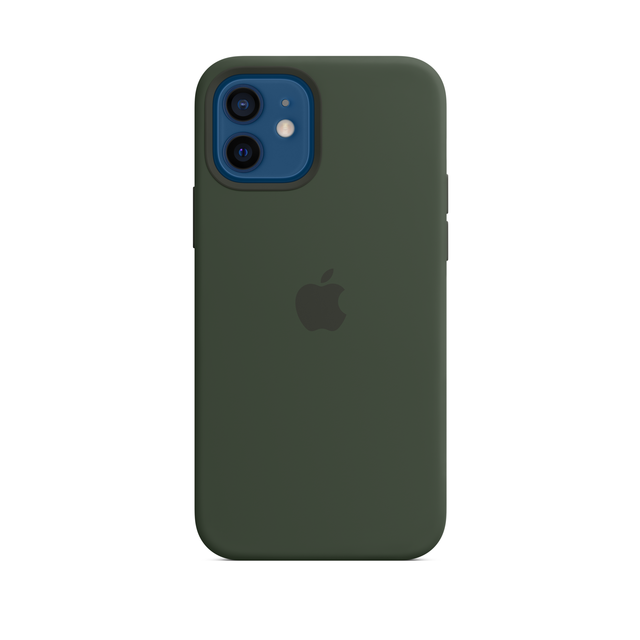 iPhone 12 & 12 Pro Silicone Case with MagSafe — Cypress Green