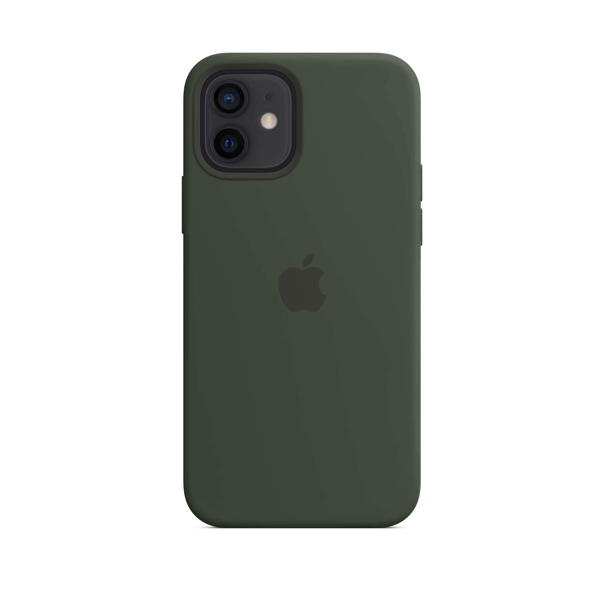 iPhone 12 & 12 Pro Silicone Case with MagSafe — Cypress Green