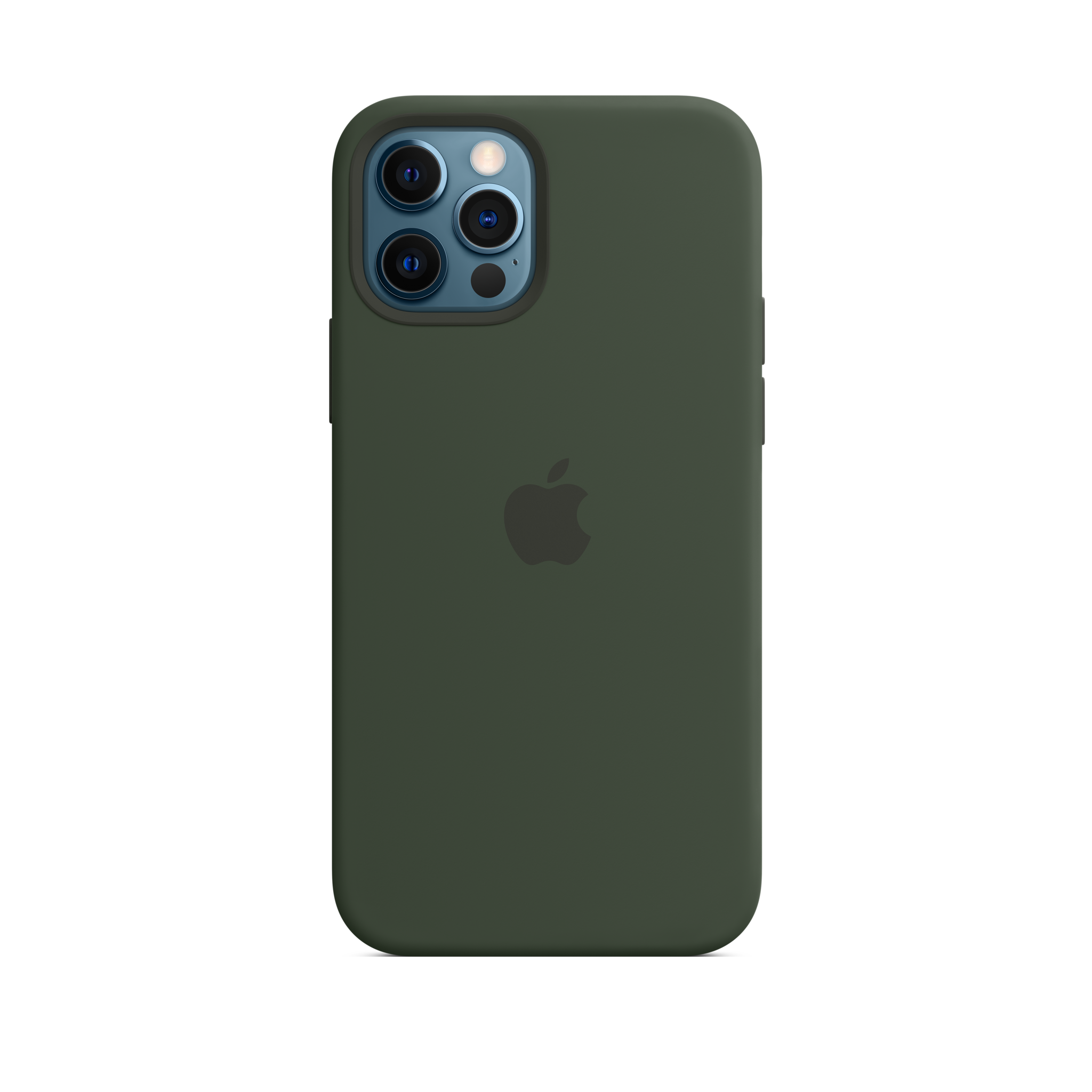 iPhone 12 & 12 Pro Silicone Case with MagSafe — Cypress Green