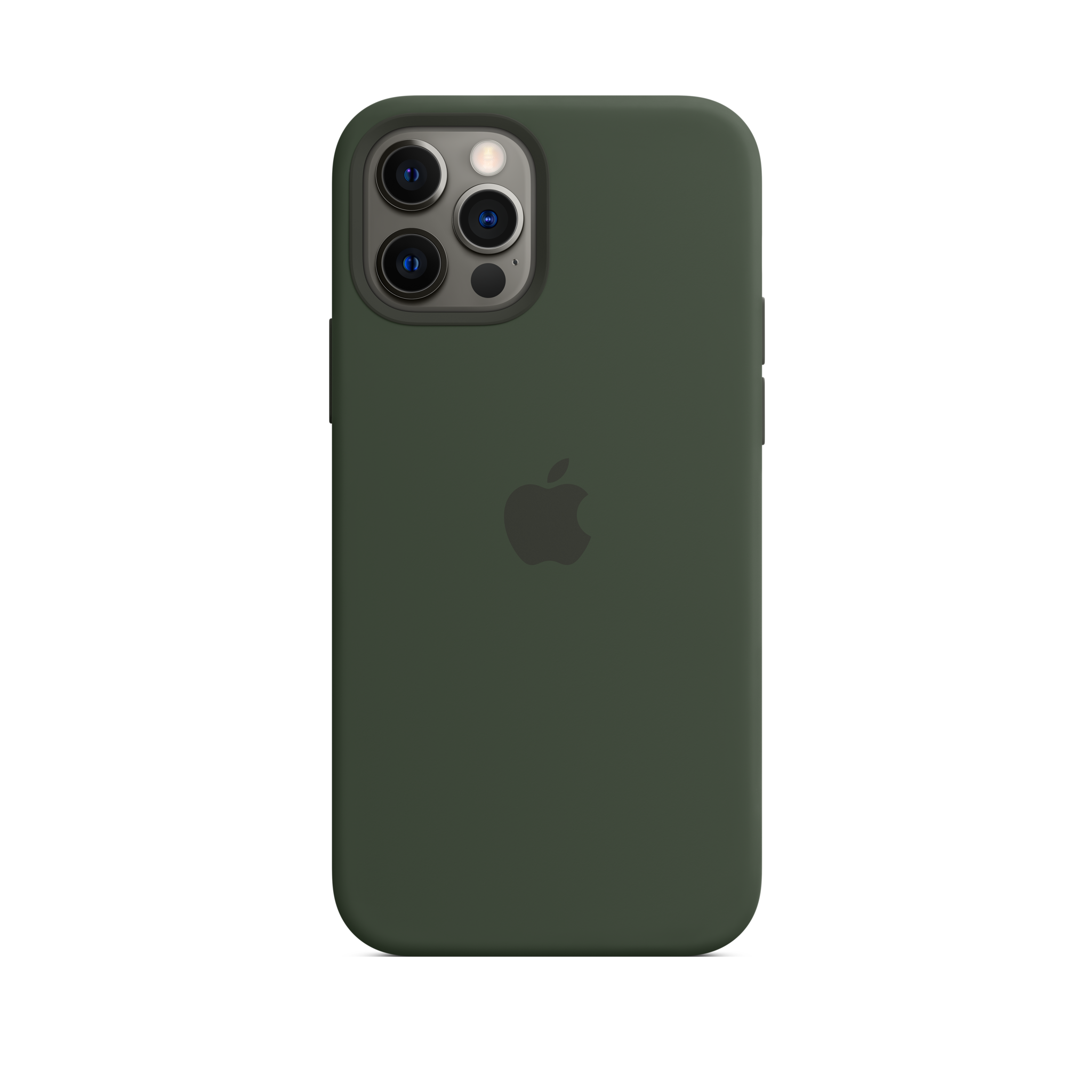 iPhone 12 & 12 Pro Silicone Case with MagSafe — Cypress Green
