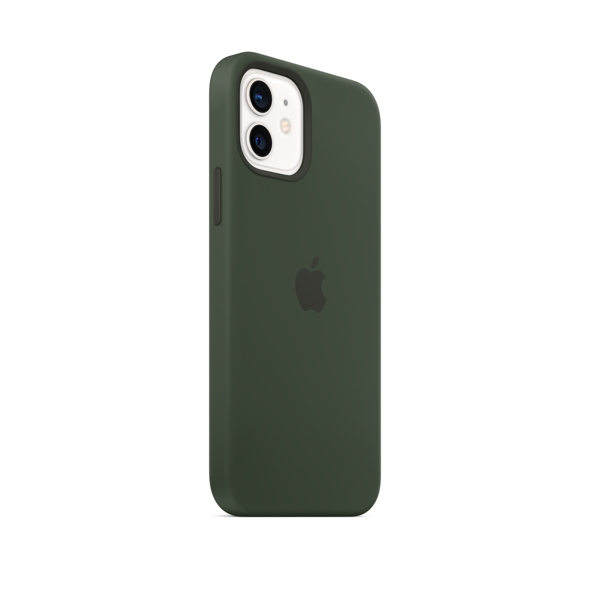 iPhone 12 & 12 Pro Silicone Case with MagSafe — Cypress Green
